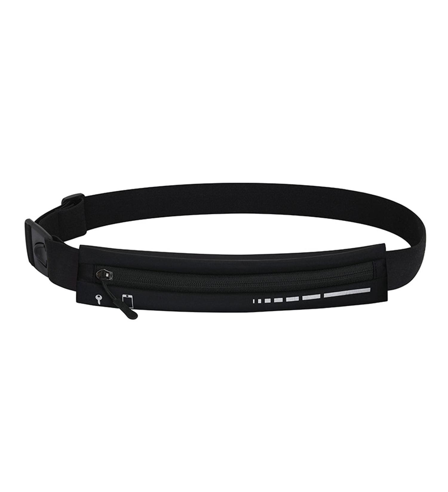 Reflective Running Belt Fanny Pack | Water Resistant Waist Bag for Phone | Ideal for Running, Hiking, Walking - 6.5inch - Buy Online on GoSupps.com