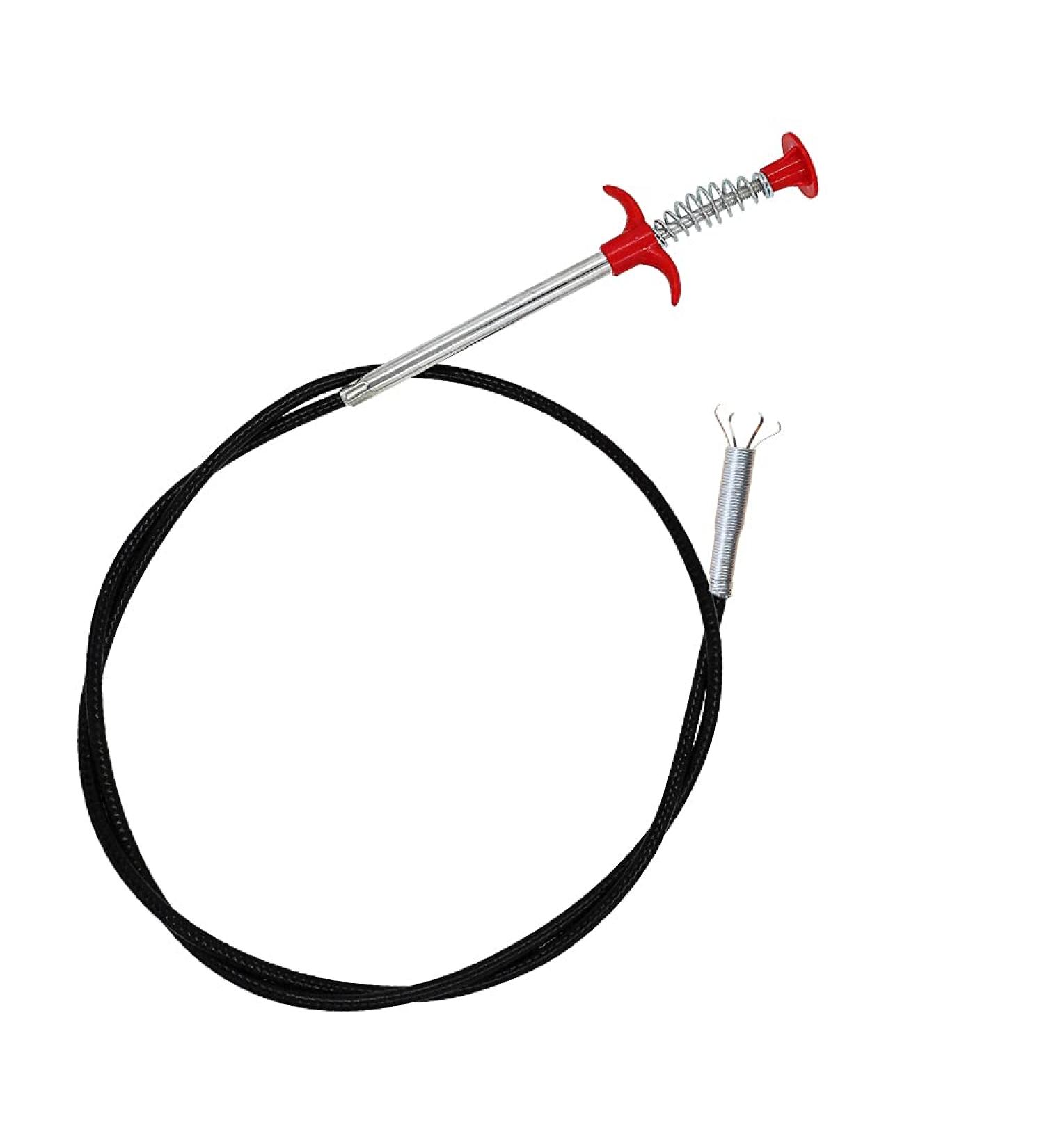 Dredging Tools Flexible Grabber Pick Up Tool With 4 Claws Drain Hose Cleaner Sticks Spring Pipe Dredging Tools for Home Sink Toilet Drains Litter Pick (90cm/35in) - Buy Online on GoSupps.com