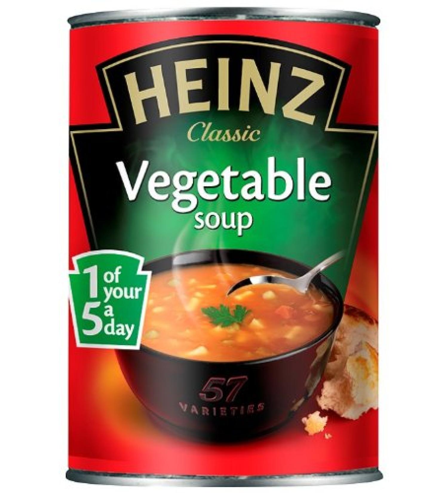 HEINZ Heinz Classic Vegetable Soup 400g (pack of 12)