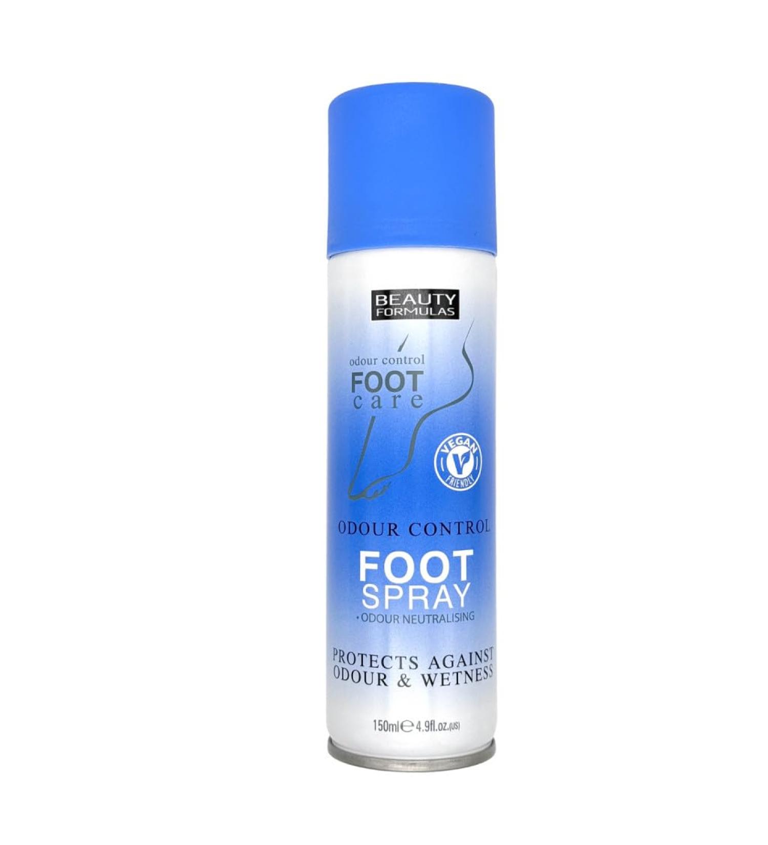 Beauty Formulas Odour Control Foot Spray 150ml - Buy Online on GoSupps.com