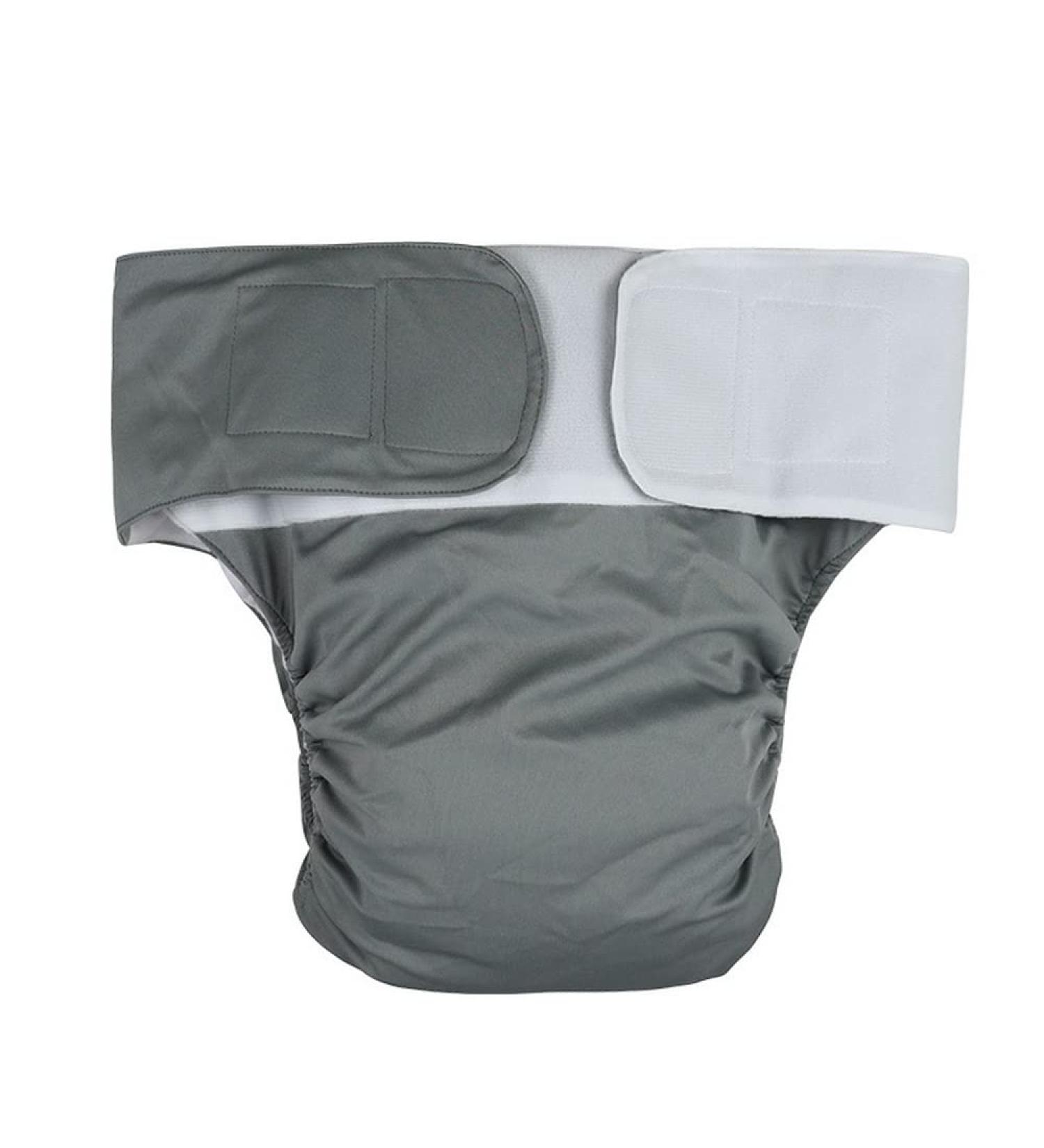 Washable Adult Diaper Reusable Incontinence Underwear for Men