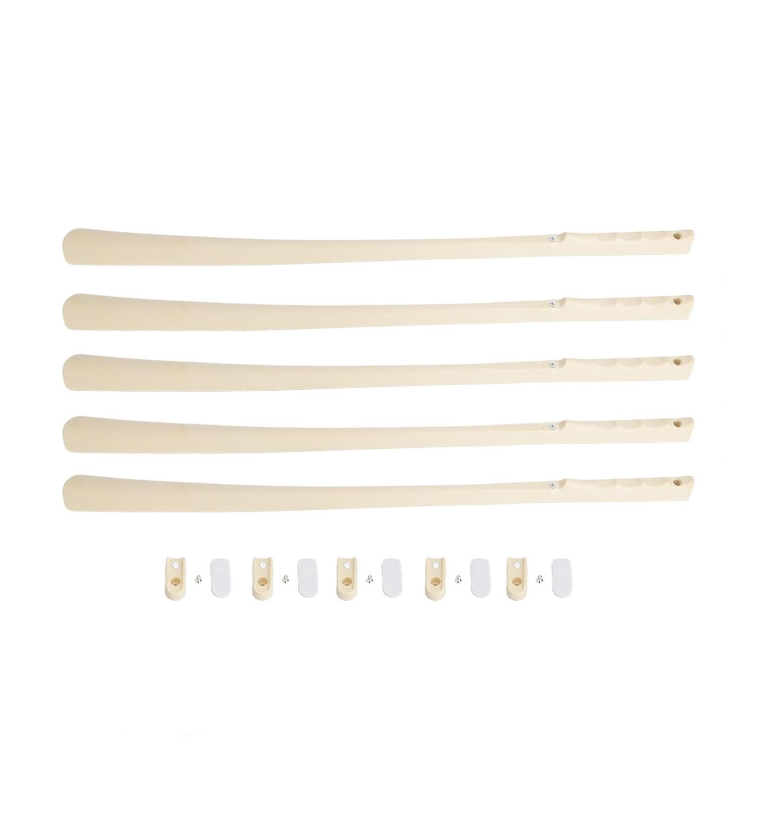 Long Handle Shoe Puller - Sock Remover & Extended Shoe Helper for Seniors & Pregnant Women | Prevent Foot Deformations - White - Buy Online on GoSupps.com