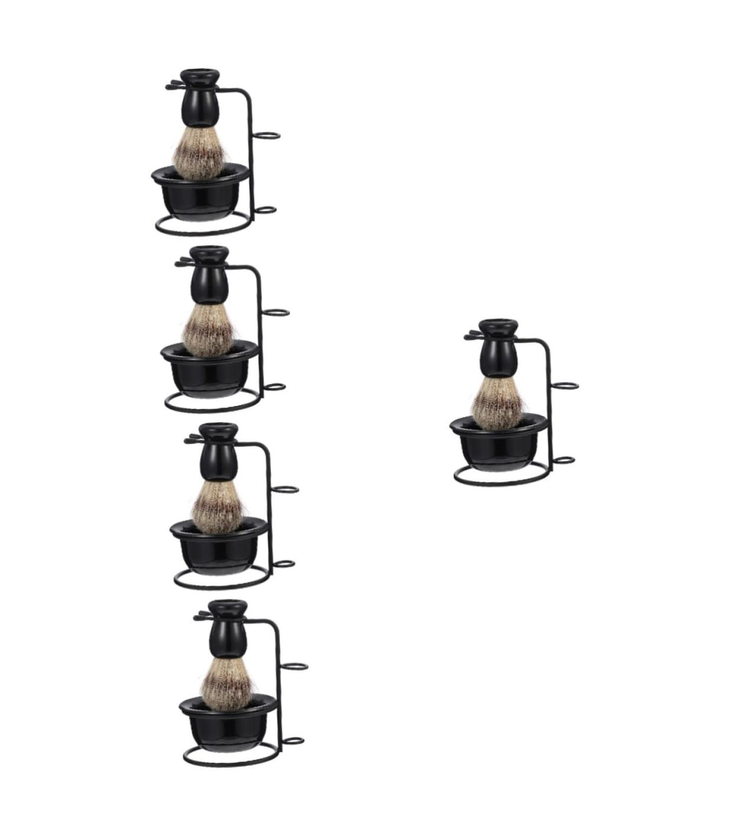 Professional Beard Grooming Set - Housoutil 5 Sets Shaving Cup & Brush for Men | Durable & Convenient Men's Grooming Supplies - Buy Online on GoSupps.com