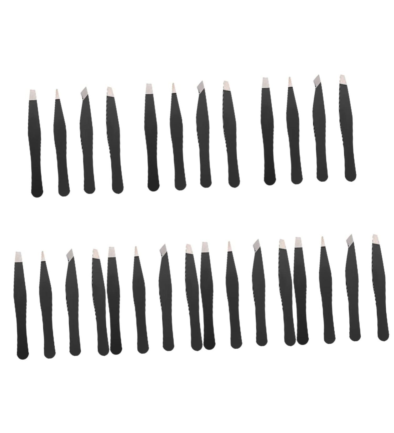 Healeved 28 STK Mini Eyebrow Clip Tweezers - Stainless Steel Nail Accessories for Perfect Brows | Salon Quality Makeup Clips - Buy Online on GoSupps.com