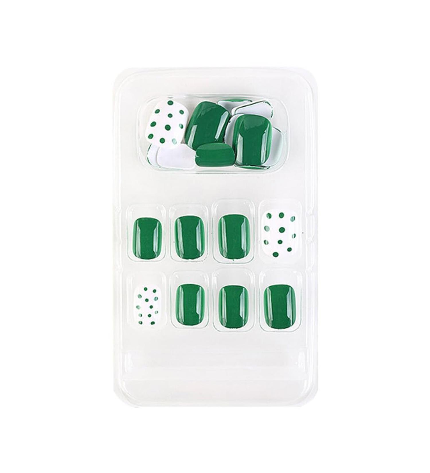 dijiusidy False Nail Perfect Matching Simple to Wear Fingernail Full Coverage Press Type Strong Viscosity Adjustable Paster Type 4 F741 Type 4 F741 - Buy Online on GoSupps.com