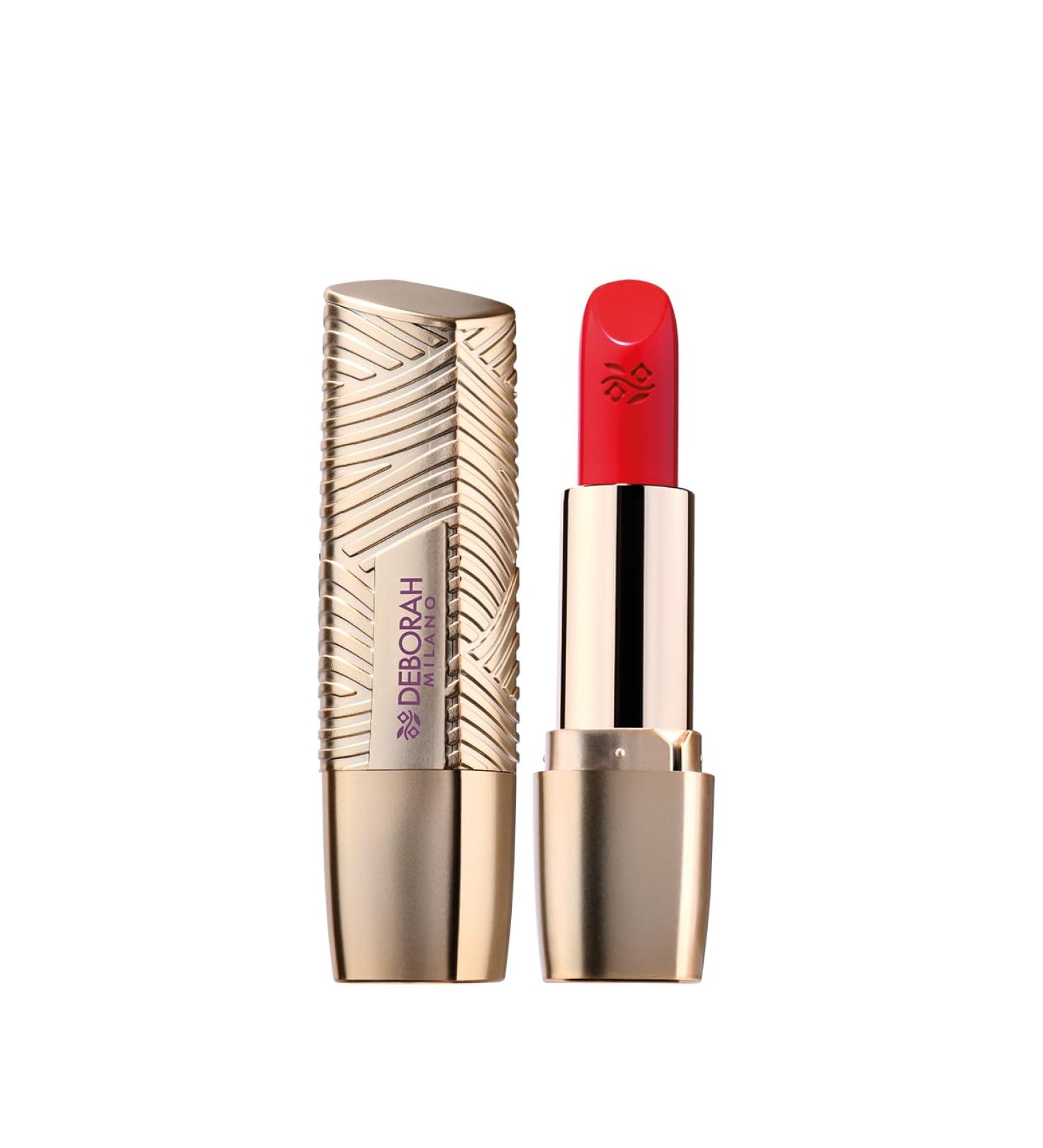  DEBORAH Deborah Milano Red Lipstick N.11 Coral Red Full Gloss Colour Extreme Comfort Long Lasting - Buy Online on GoSupps.com