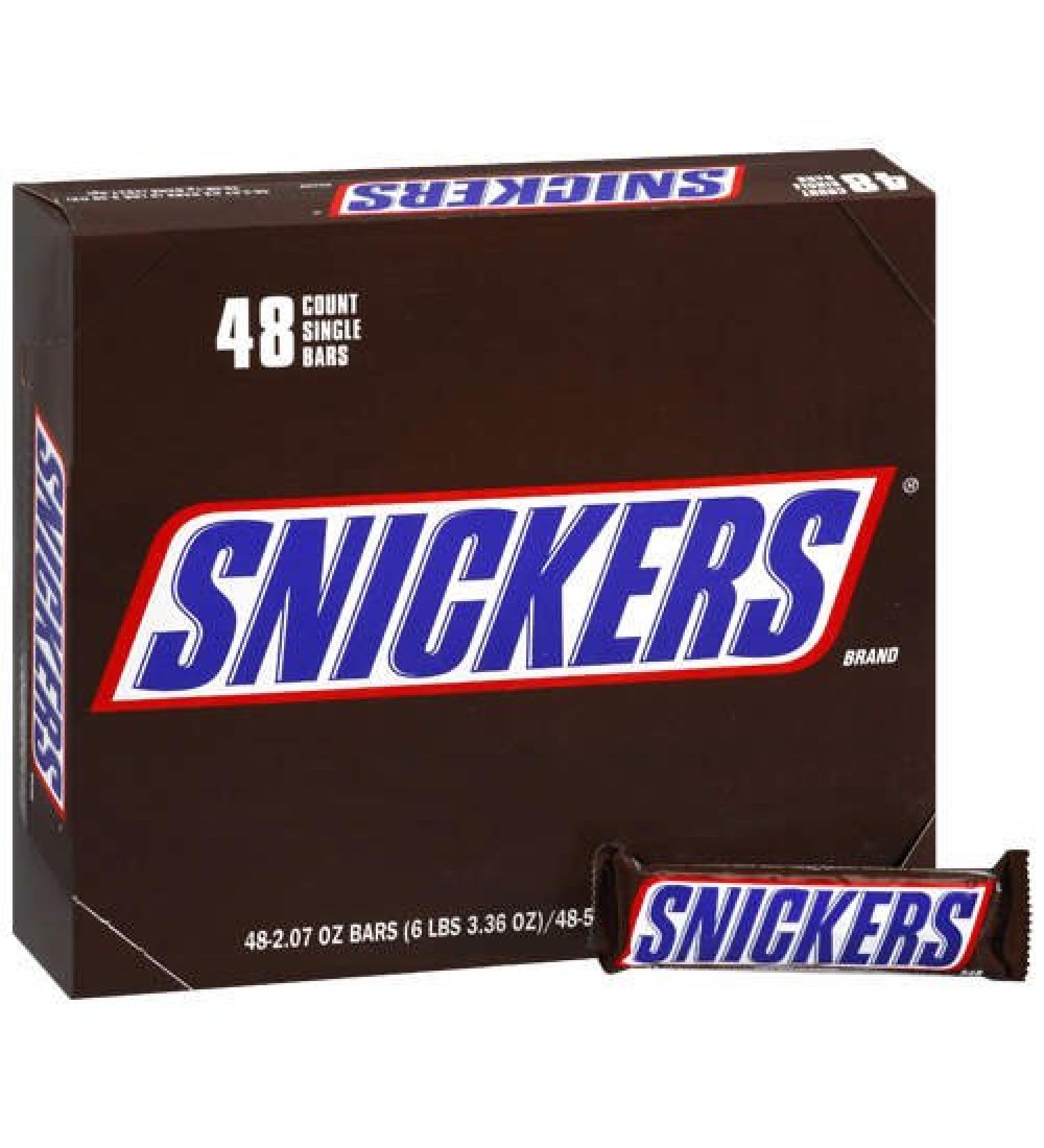 Snickers Candy Bars (Pack of 48)