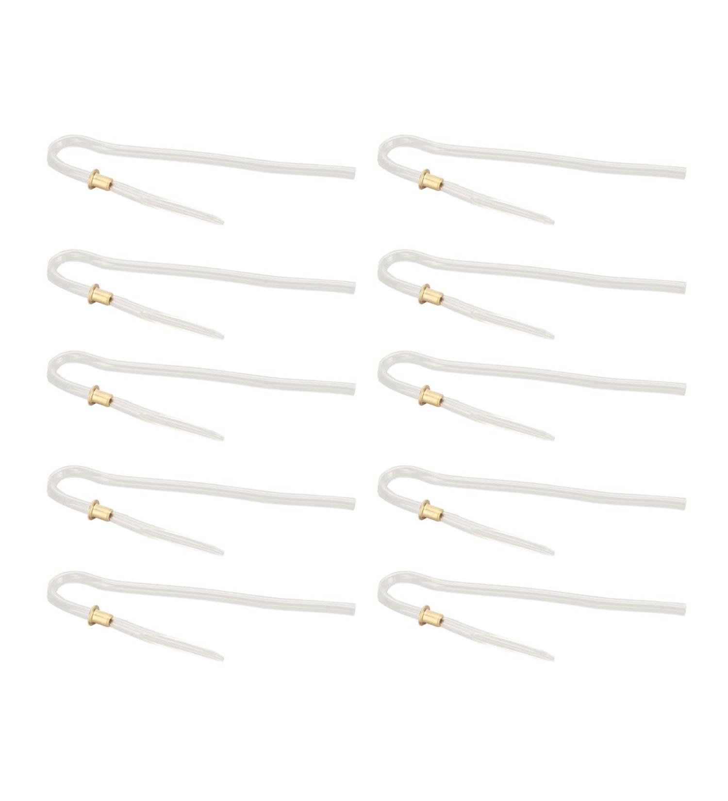 10 Pieces Sound Aid Tubes - Earmold Hearing Aid Replacement Accessories R Type Metal Amplifier & Cleaner - Boost Your Hearing - Buy Online on GoSupps.com