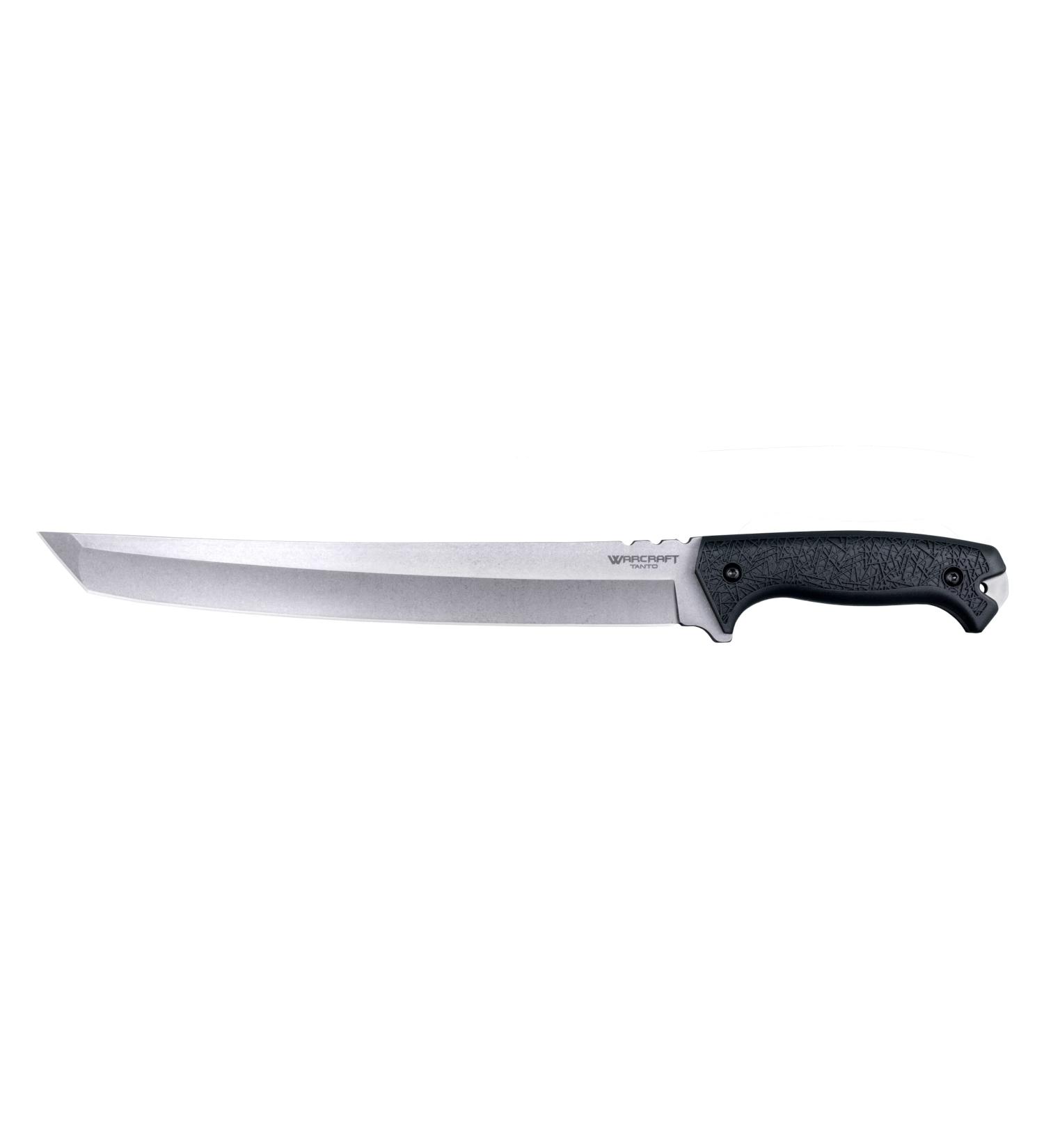 Cold Steel Warcraft Tanto 13SSC Fixed Blade Knife - Premium Black GFN & Stainless Steel International Shipping Available - Buy Online on GoSupps.com