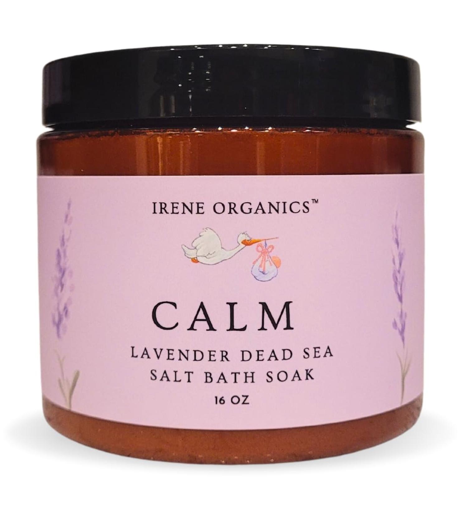 All Natural Bath Salt Soak - Exfoliating Dead Sea & Himalayan Salt Body Scrub for Calm Soothing Detox (Lavender - Buy Online on GoSupps.com