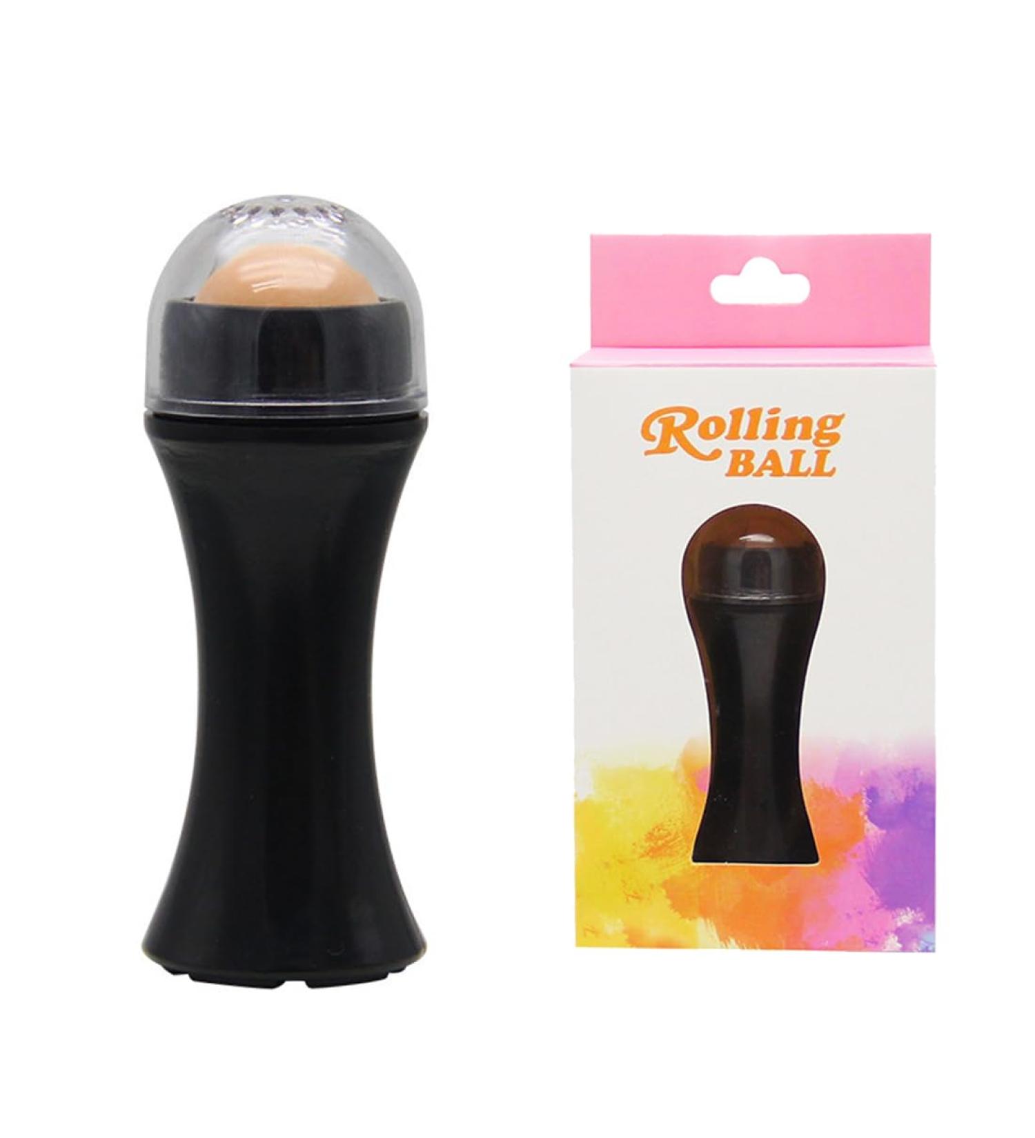 Oil Absorbing Face Roller - Natural Volcanic Stone Oil Control Rod for On-the-Go Shine Removal - Buy Online on GoSupps.com
