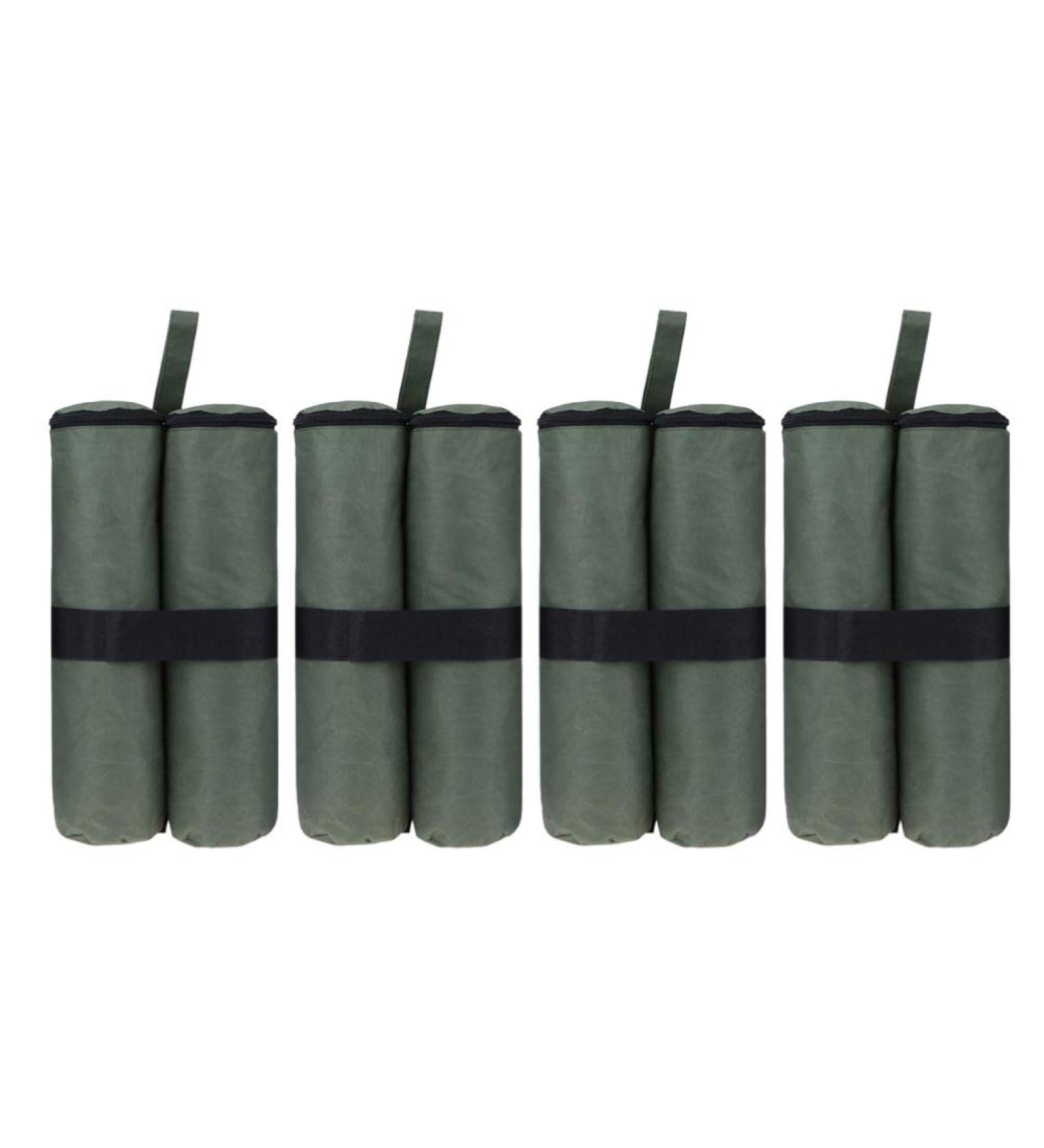 BESPORTBLE 4pcs Outdoor Shade Canopy Sand Bags Outdoor Sand Bags Canopy Weights Bags Sandbag Windproof Army Green - Buy Online on GoSupps.com