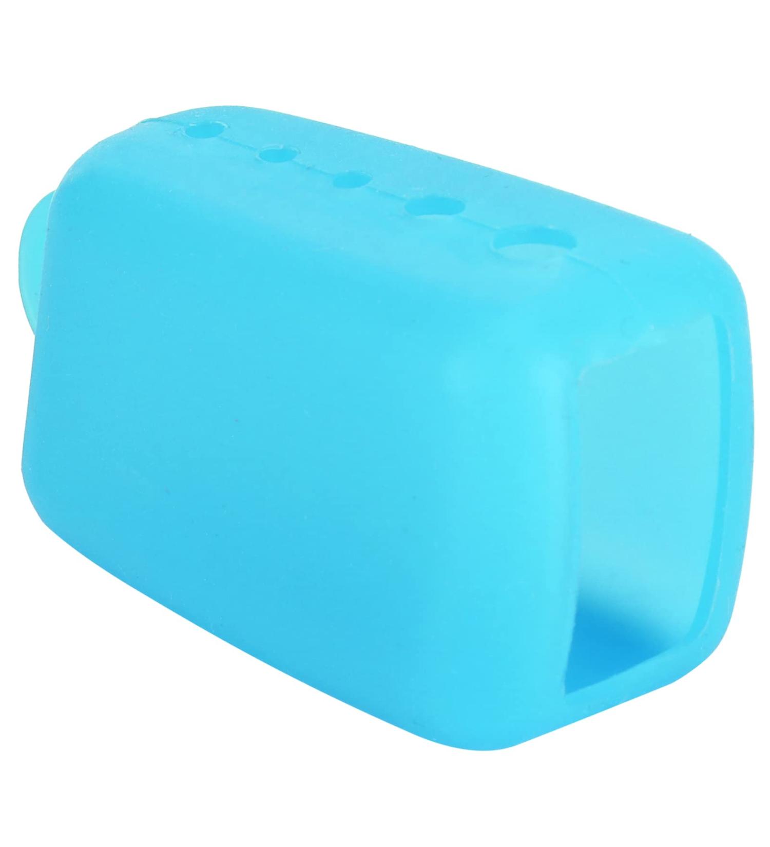 Silicone Toothbrush Protective Case - Eco-Friendly Storage for Hygiene (Greenish Blue) | Shop Now - Buy Online on GoSupps.com