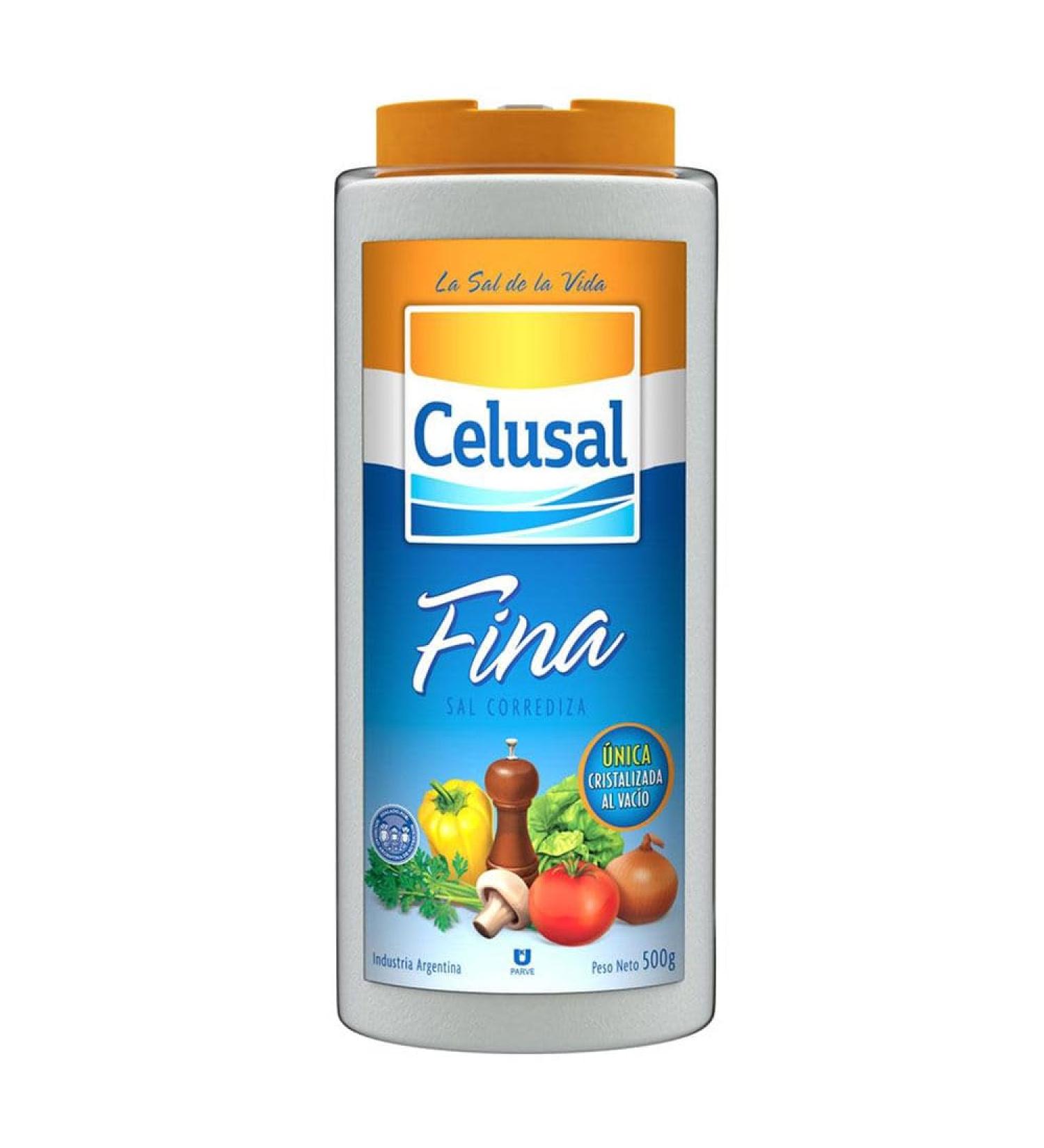 Celusal Celusal - Sal Fina - Extra fine salt with salt shaker 250g