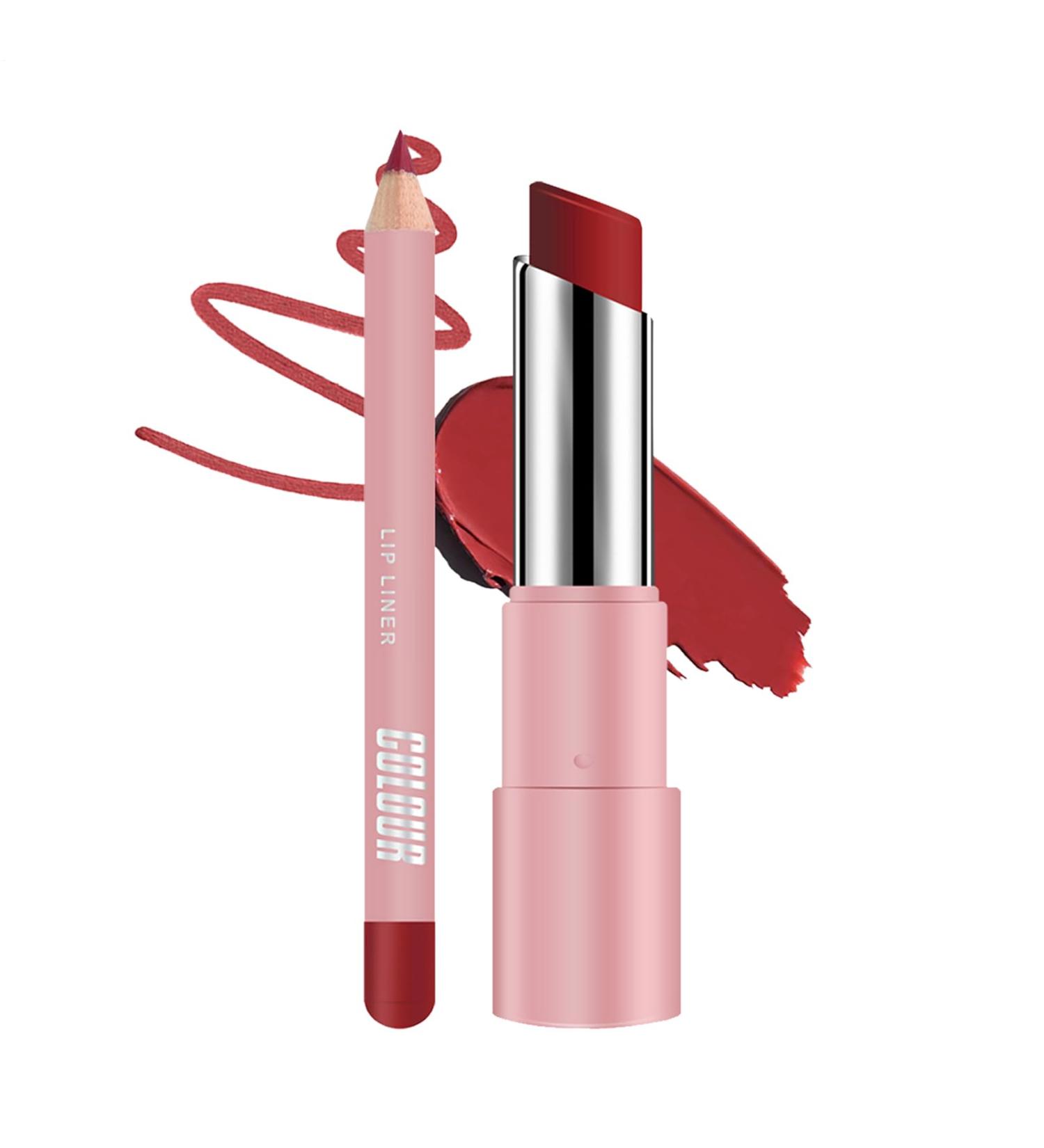 Moisturizing Tinted Lip Balm Waterproof and Resistant Contour Long-Lasting Nourishing Plumping Effect Non-Sticky Matte Finish for Cold Weather Nighttime and Everyday Makeup - Buy Online on GoSupps.com
