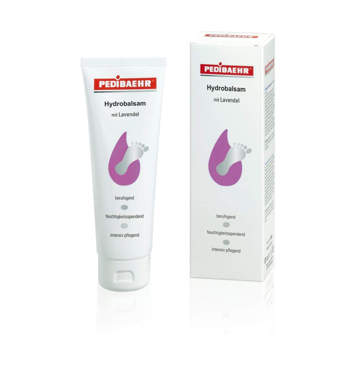 Hydrobalm with lavender foot care cream foot cream PediBaehr 125 ml