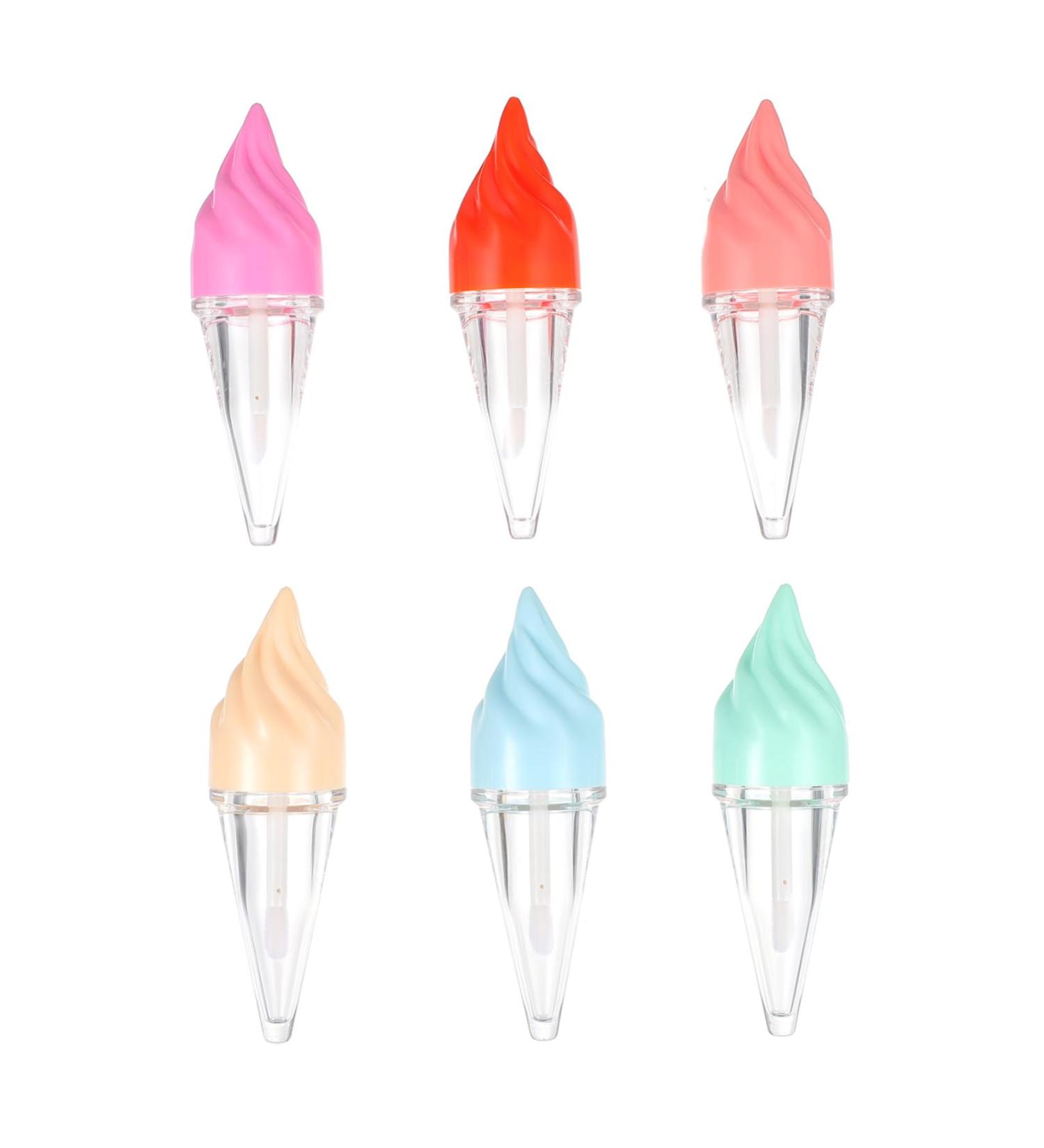 Mikikit 6 pi ces Tube Forme de Glace DIY pour et Gloss Contenants Adorables et Durables pour Maquillage et - Buy Online on GoSupps.com