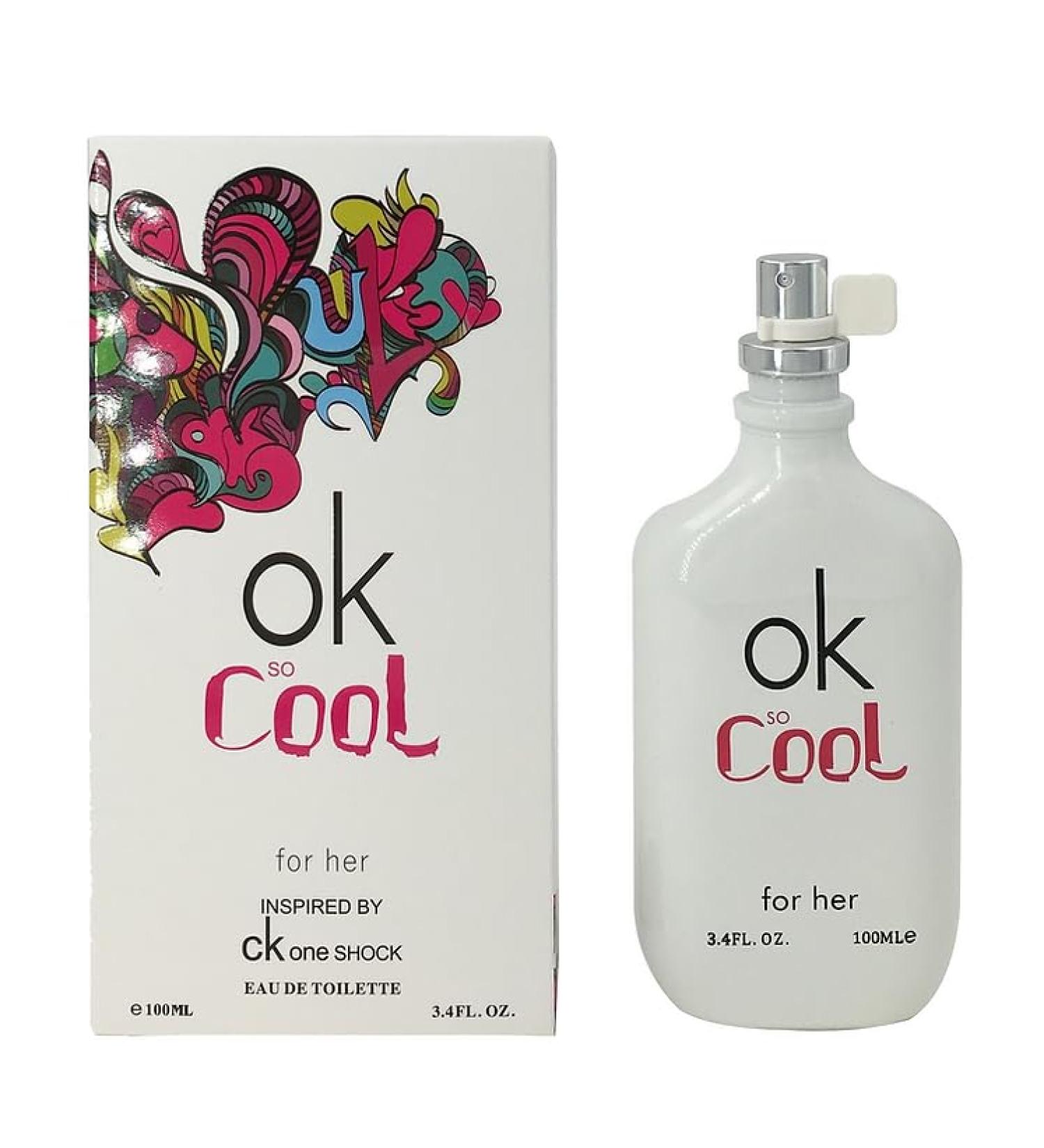 OK SO COOL WHITE EAU DE PARFUM FOR WOMEN 3.4 FL. OZ. Amber Spicy fragrance for Women. - Buy Online on GoSupps.com