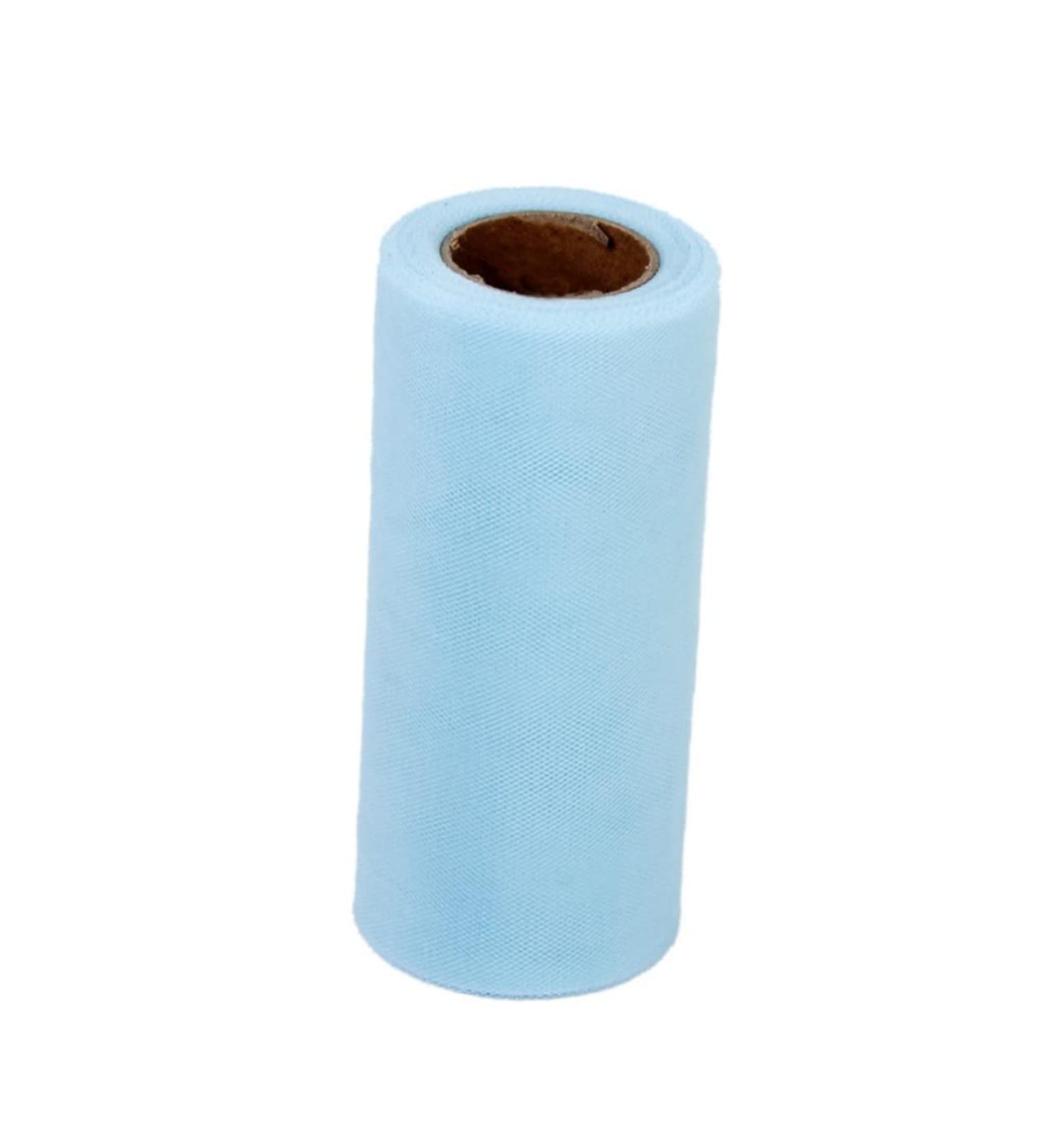 SHINEOFI Roll Decor Ribbons for Presents Tulle Wedding Diy Tutu Craft Skirt Medium Hard United States Medium Blue - Buy Online on GoSupps.com
