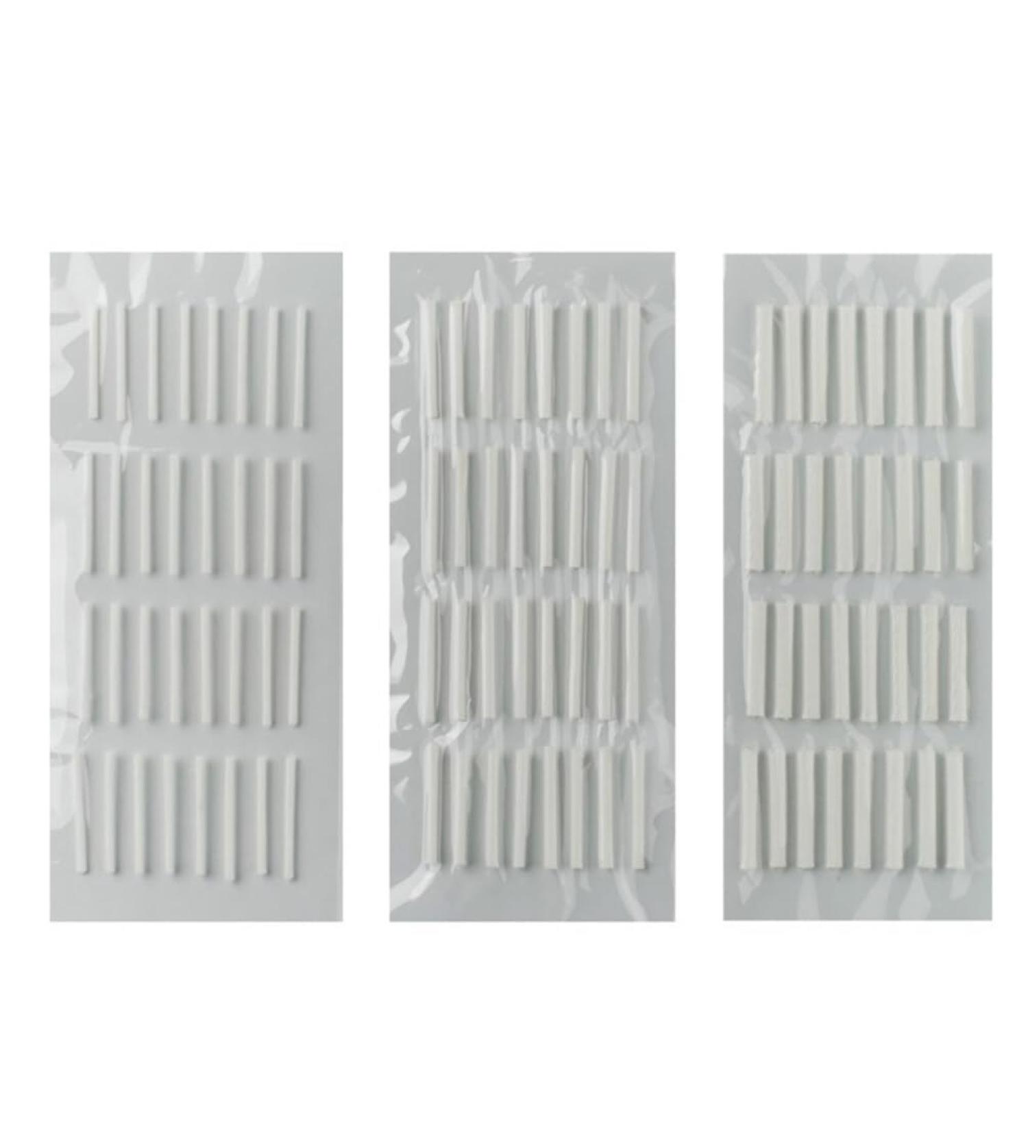  SOESFOUFU 160 Pieces Warm Eyelash Permanent Stems Sticky Lashes Permanent Eyelash Curling Stems Eyelash Curling Kit Eyelash Perm Eyelash Enhancer White Glue Large - Buy Online on GoSupps.com