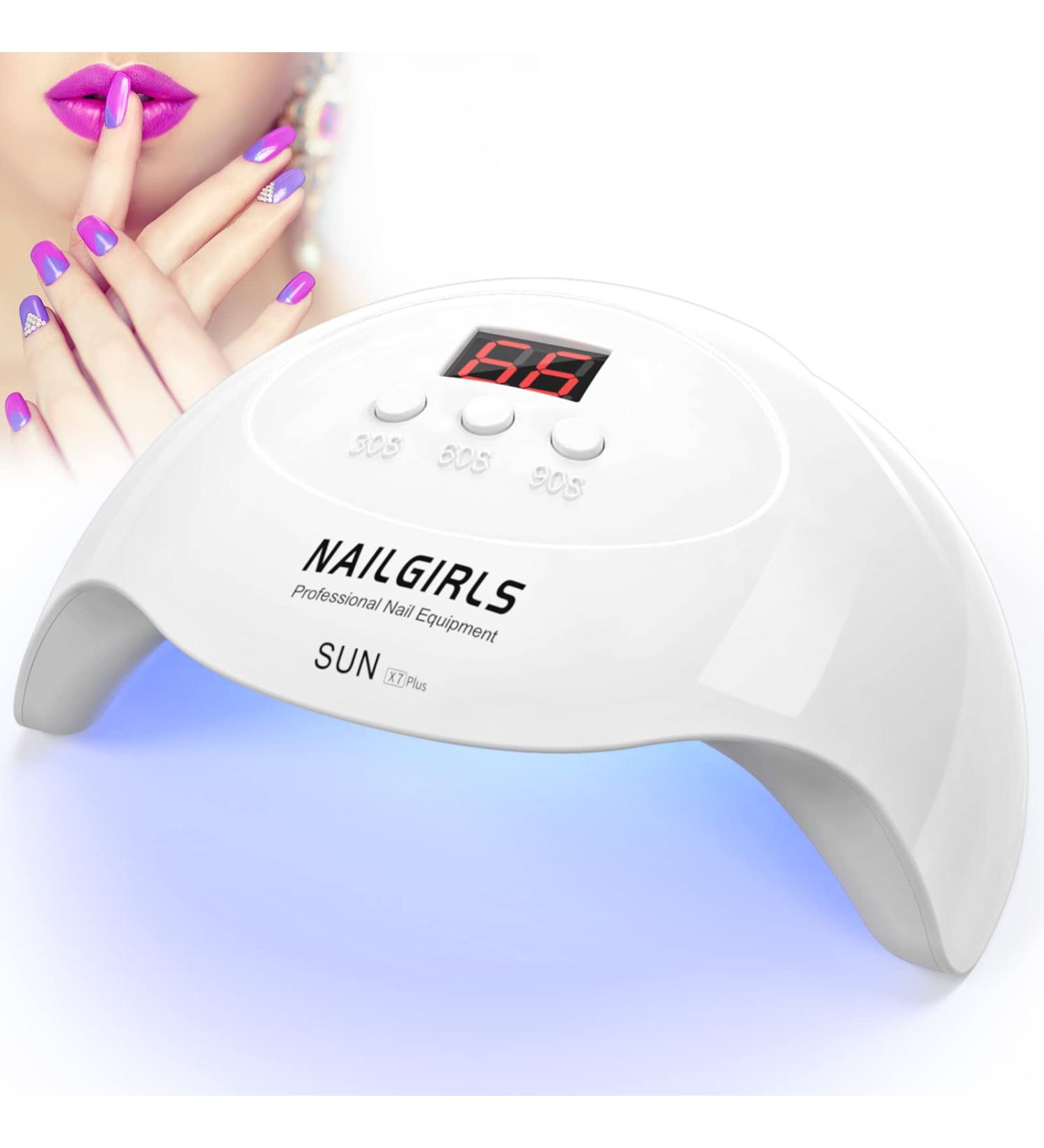 Buy NailGirls 36W LED UV Nail Lamp - 3 Timer Settings 18 Light Pearls Auto Sensor & LCD Display for Perfect Gelngel Fast International Shipping! - Buy Online on GoSupps.com