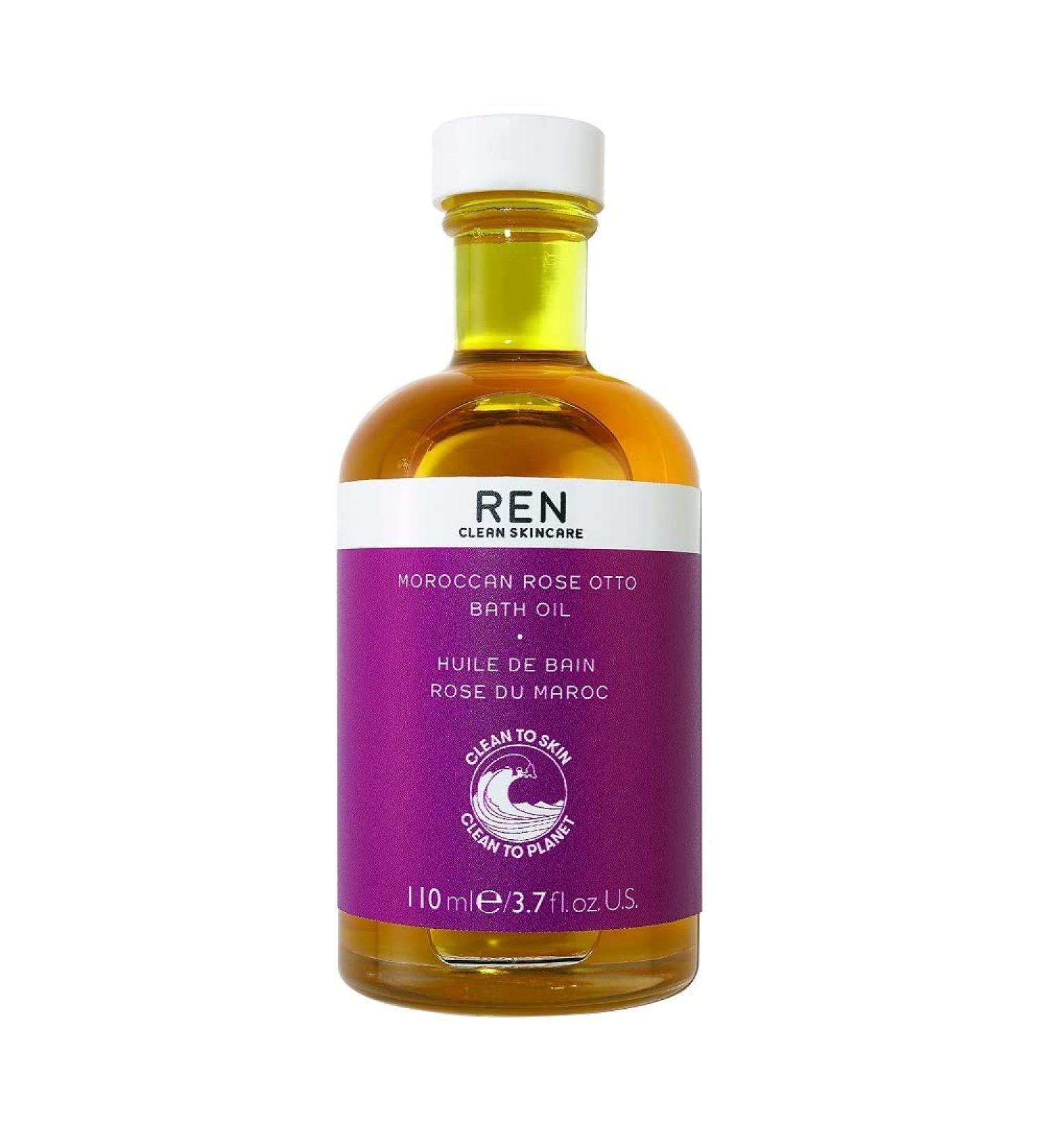 REN Clean Skincare Moroccan Rose Otto Bath Oil 110 ml 110 ml (1 pack)