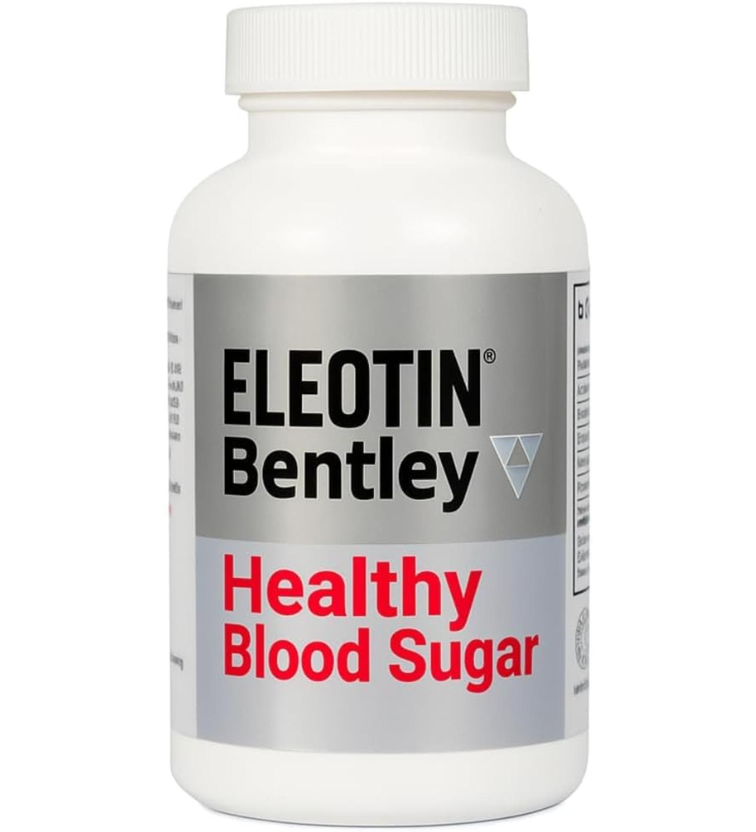 Eleotin Bentley for Balanced Sugar Health | Healthy Circulation | Premium Herbal Ingredients | 90 Capsules - Buy Online on GoSupps.com
