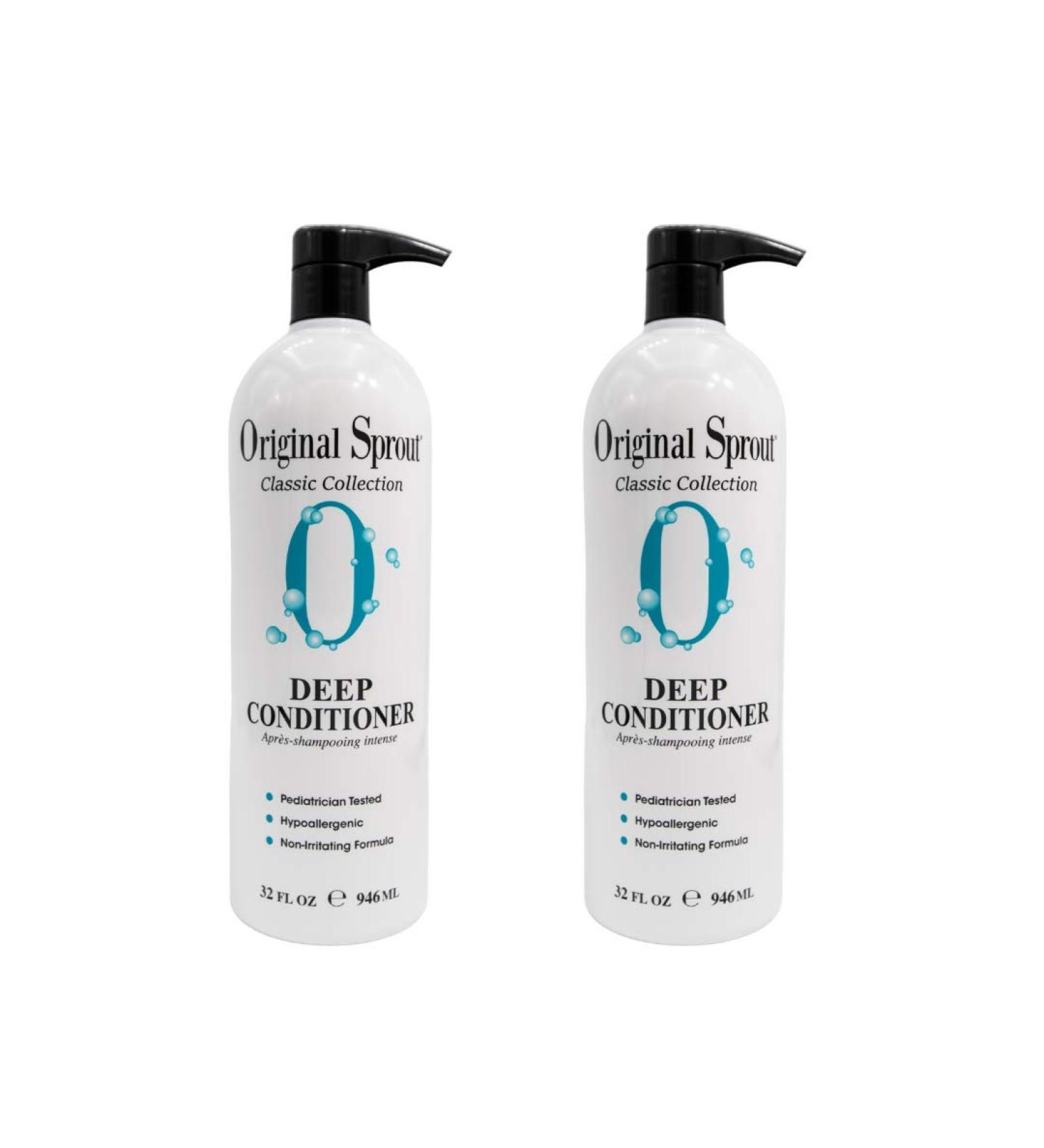 Original Sprout Deep Conditioner 32 oz - Organic Vegan Hair Treatment - 2 Pack - Buy Online on GoSupps.com