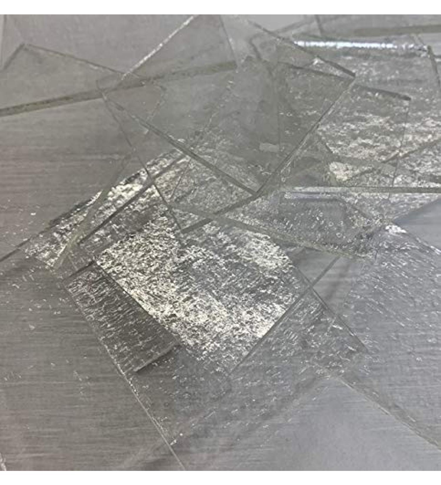 1.5 LB COE 96 Clear Glass Scraps - System 96 Fusing Glass - Premium Quality - Buy Online on GoSupps.com