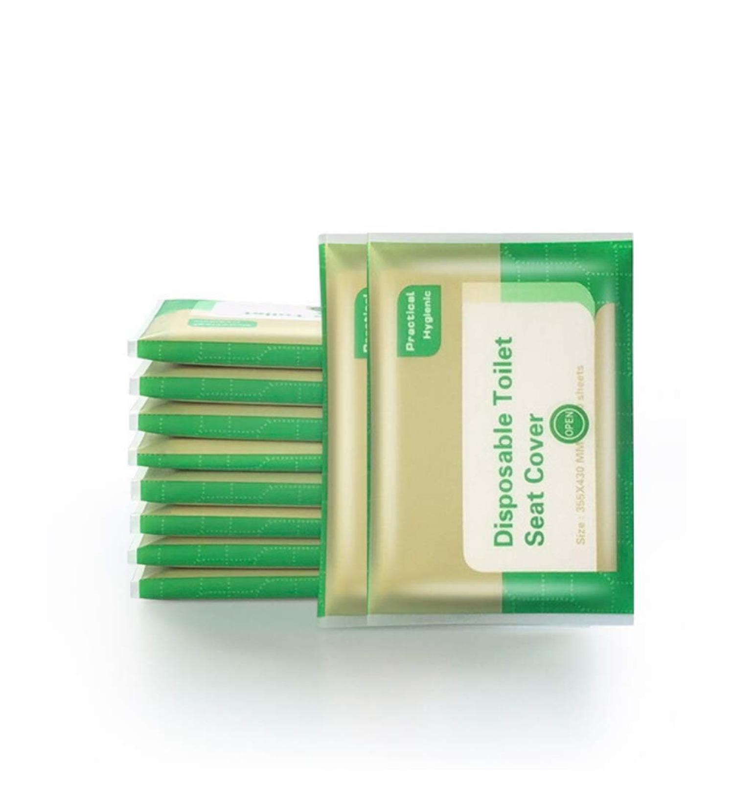 100 Flushable Toilet Seat Covers Dissolved in water  portable individually packaged for Kids  Toddlers and Adults for Use During Travel  Potty Training and Many More (10 Resealable Packs of 10) - Buy Online on GoSupps.com