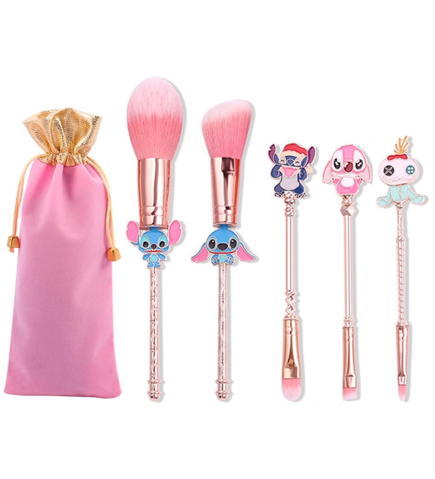 Interstellar Baby Make-Up Brush Set | Premium 5-Piece Synthetic Cosmetic Brushes for Primer & Eyeshadow - Buy Online on GoSupps.com