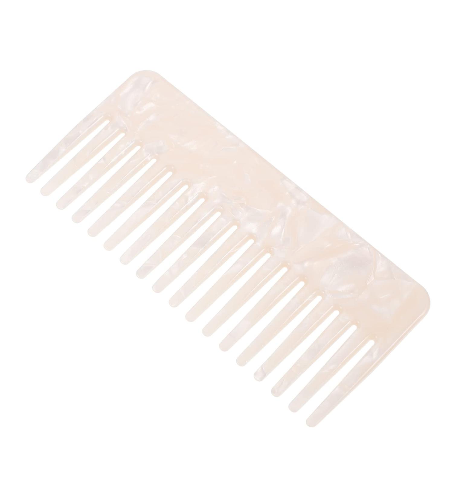 POPETPOP 1pc Hair Comb Wide Tooth Comb Home Hair Salon Comb Baby Comb Baby Hair Brush Shower Comb for Hair Detangling Hair Home Comb Hair Bang Comb Pocket Styling Comb Marble Women's - Buy Online on GoSupps.com