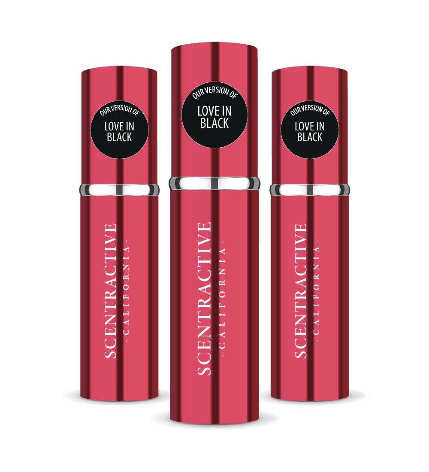 CA Perfume Impression of Love In Black For Women Replica Version Fragrance Dupes Concentrated Long Lasting Eau de Parfum Spray Refillable Atomizer Bottle 0.17 Fl Oz/5ml-X3 CRT LOVE IN BLACK IMPRESSION 0.51 Fl Oz (Pack of 1) - Buy Online on GoSupps.com