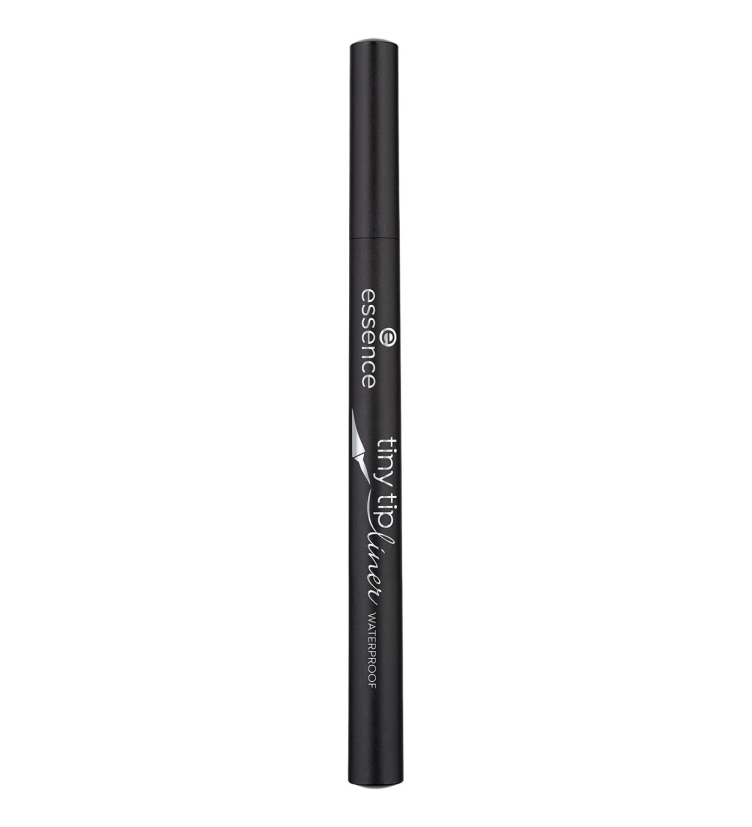 Essence Cosmetics Tiny Tip Liner Waterproof 01 - Smudge-Proof Precision for Flawless Eyeliner | International Shipping Available - Buy Online on GoSupps.com