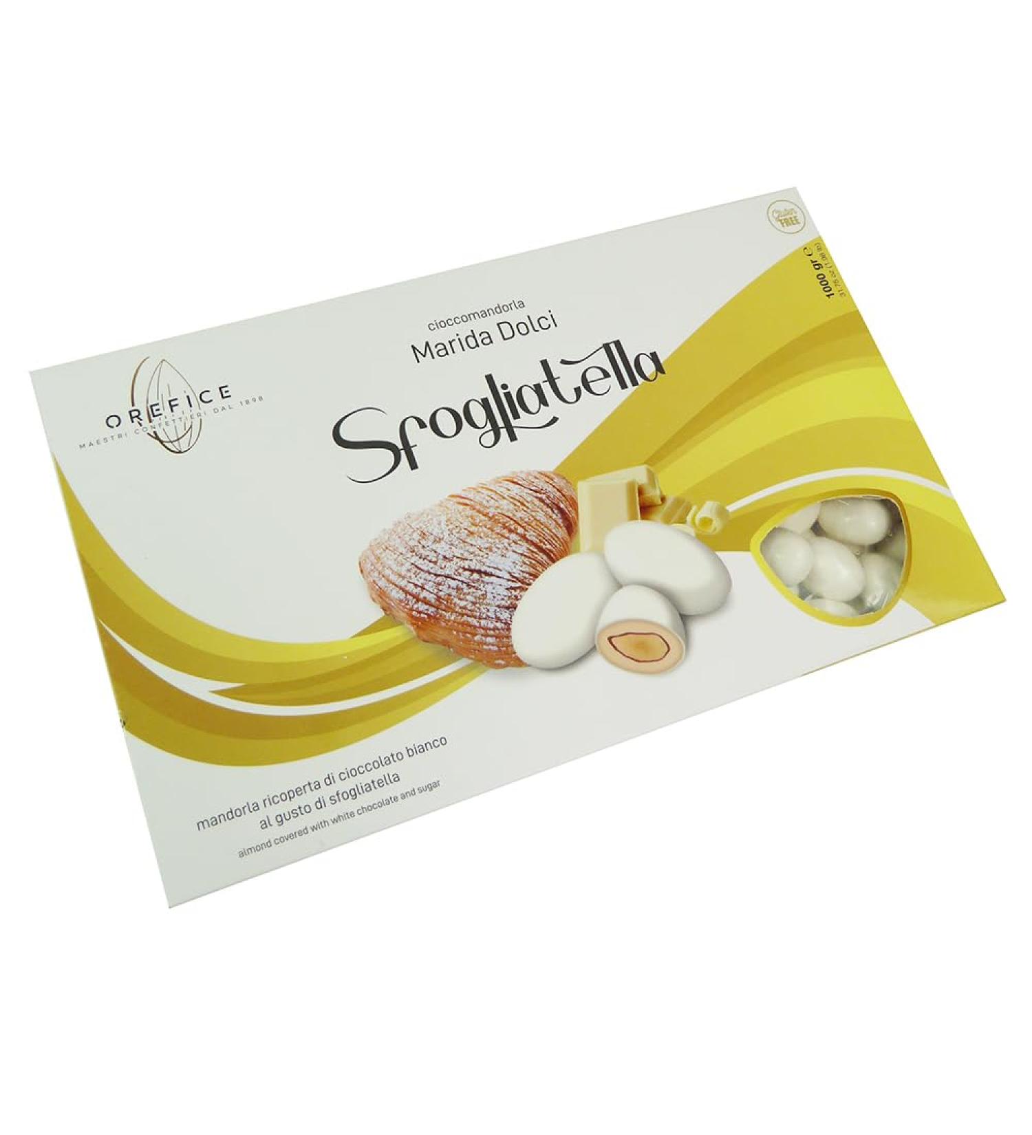 Zelda Bomboniere Orefice Marida 1kg Chocolate Almond Go t Sfogliatella