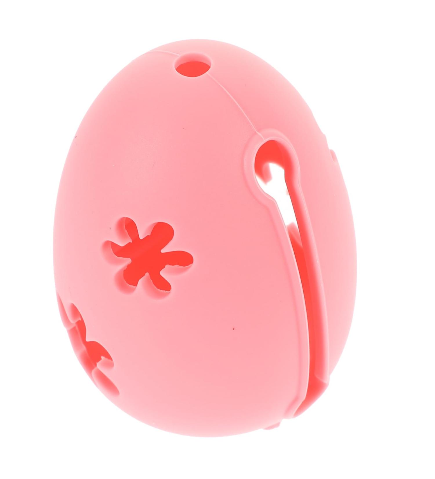 Zerodeko sponge makeup puff storage organizer cosmetic puff holder silicone makeup puff holder reusable cosmetic egg holder makeup accessories outdoor powder puff travel Silica gel 7.8X5.3X5.3CM Pink - Buy Online on GoSupps.com
