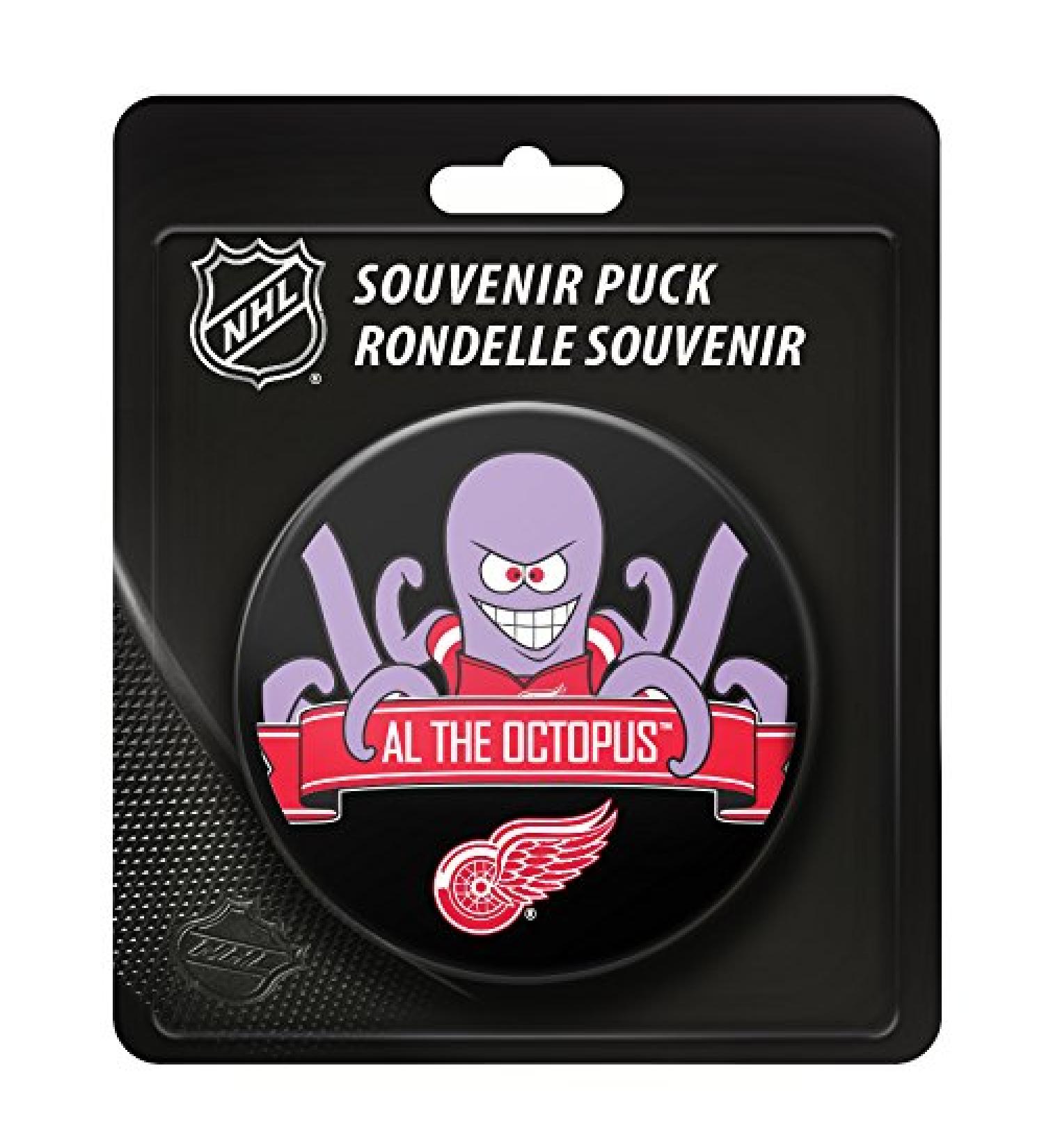 Sherwood Detroit Red Wings Team Mascot NHL Souvenir Puck