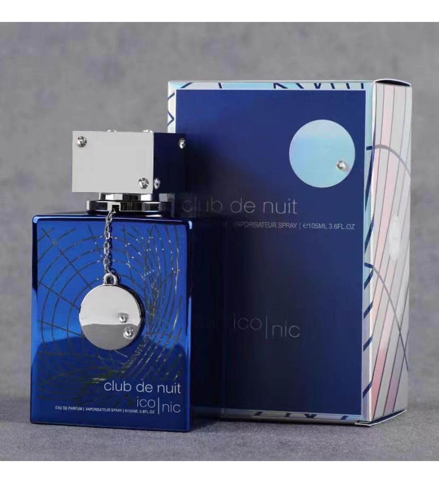 Club De Nuit Intense Inspired -Eau de Parfum Spray For Men 3.6 oz (100ml) (Blue)