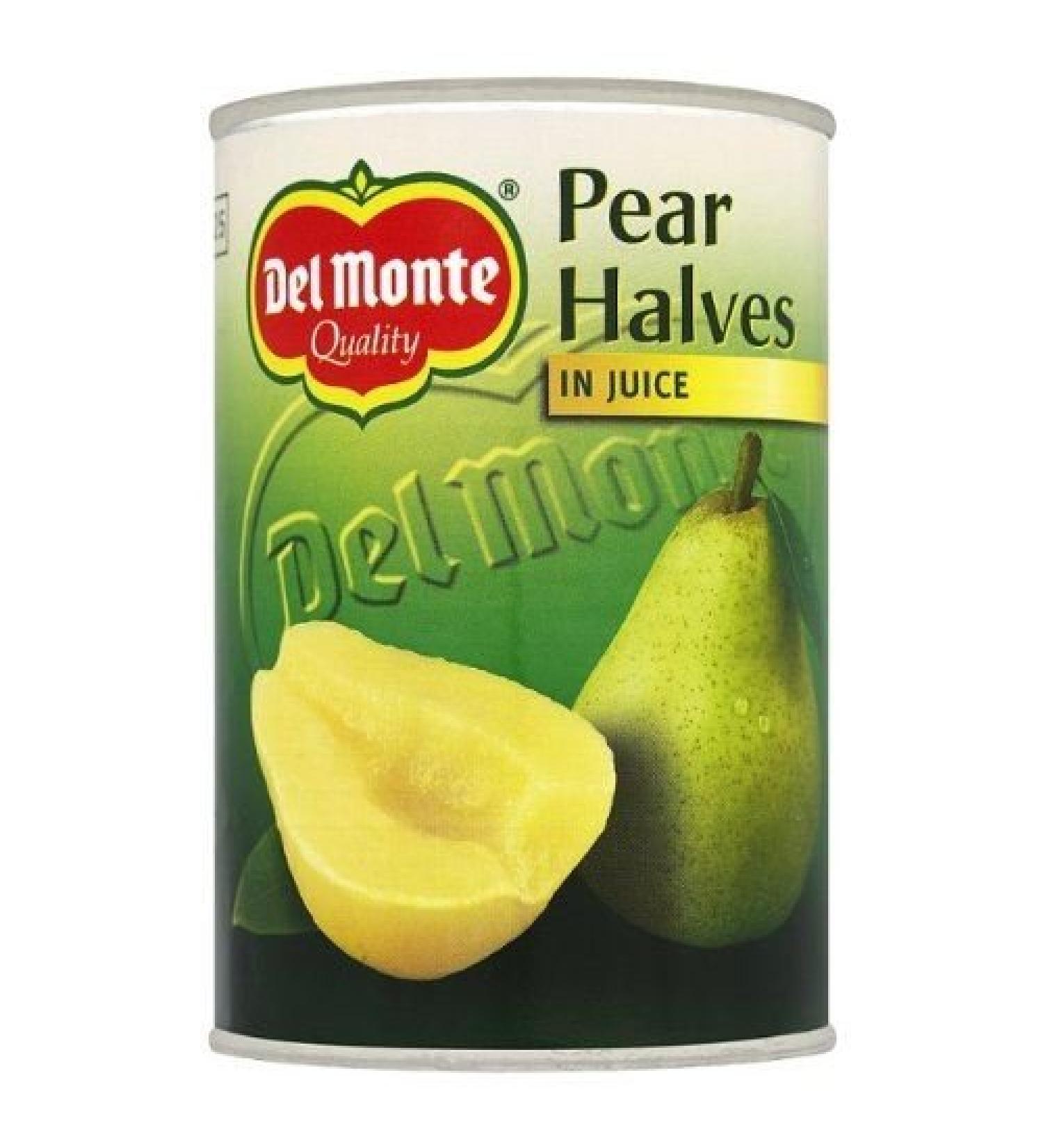 Del Monte Pear Halves in Juice 415g Pack of 2
