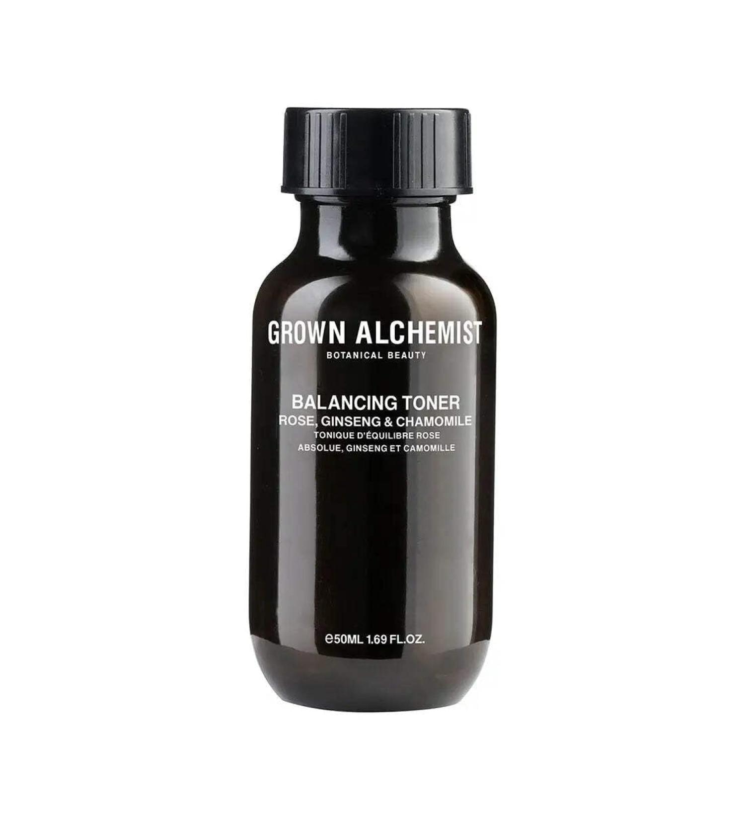 Grown Alchemist Balancing Face Toner - Rose Chamomile Ginseng Toner for Face Hydrating & Repairing Bioactive Antioxidants For Mature Skin Brightening Glow Natural Organic Skincare Toner 50 ml - Buy Online on GoSupps.com