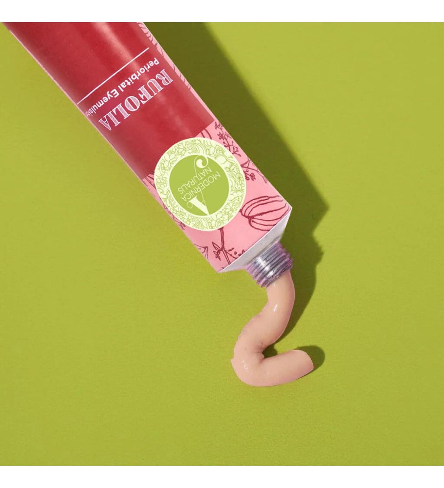 Rufolia Periorbital Eyemulsion - Brightening, Soothing, and Firming Under-Eyes with Manjistha, Aloe Vera, Niacinamide, and Hyaluronic Acid - Buy Online on GoSupps.com