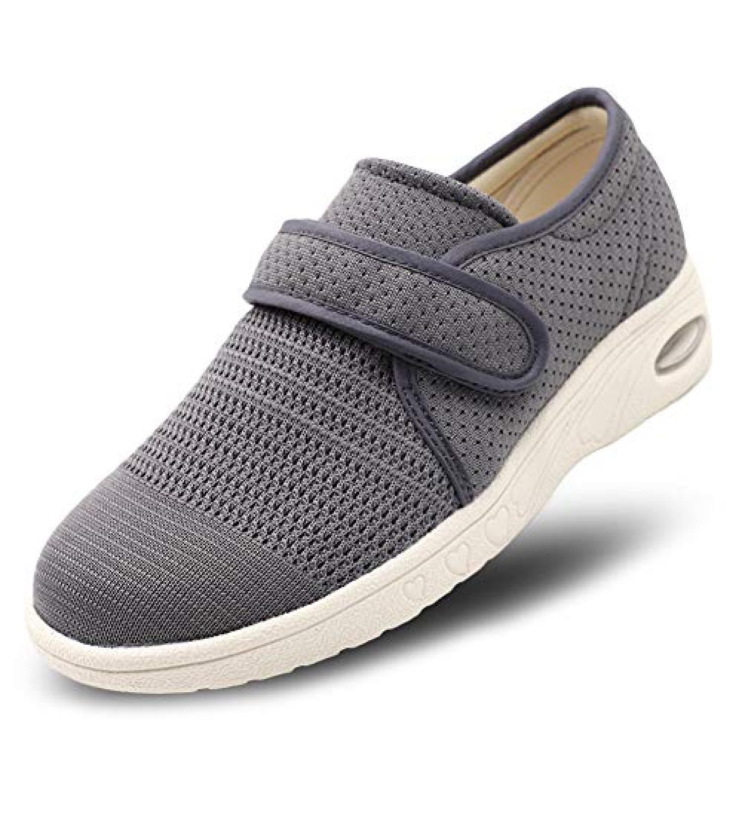 Secret Slippers Women's Air Cushion Adjustable Walking Shoes - Dark Gray - Buy Online on GoSupps.com
