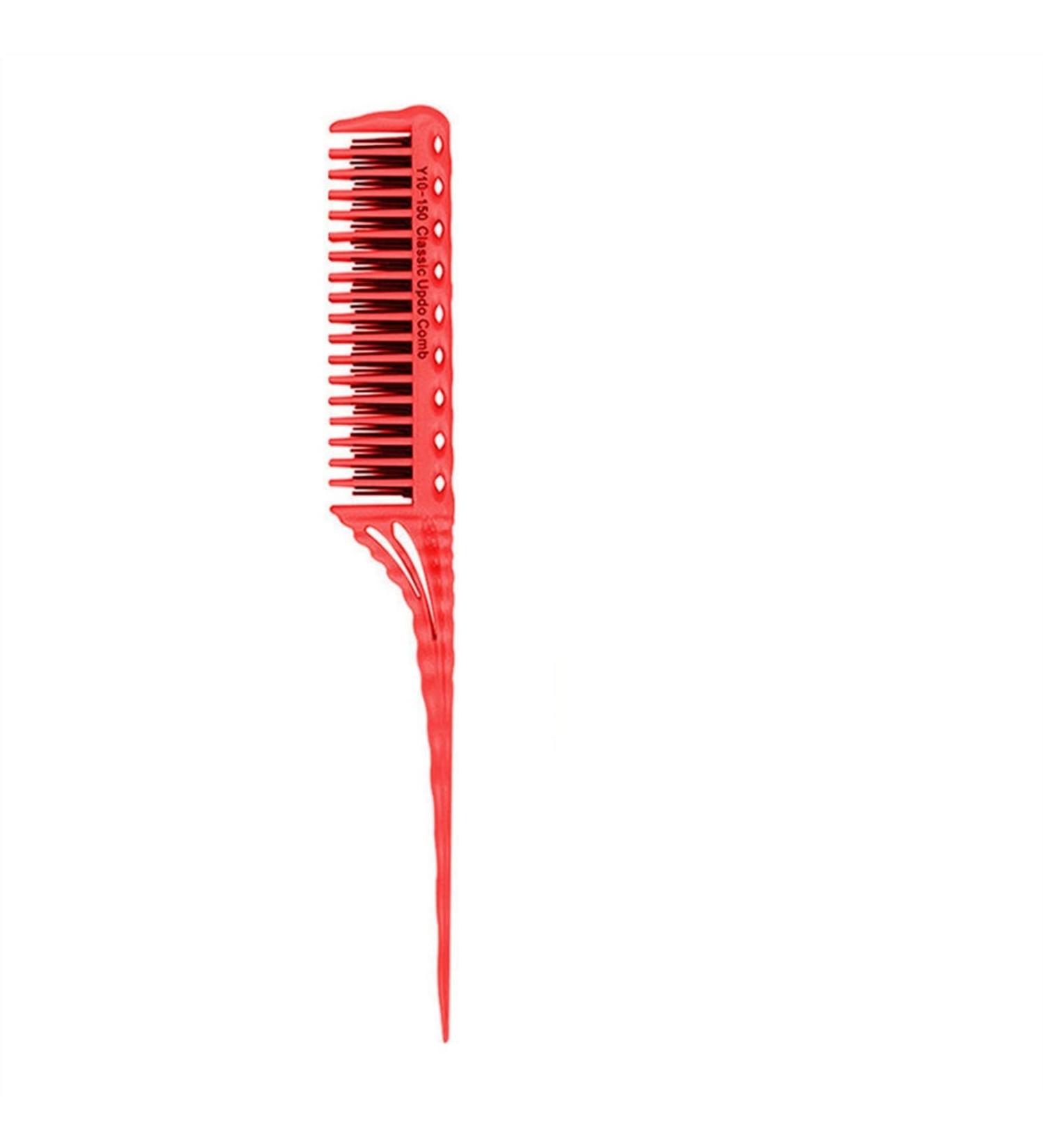 Comb Hair Care Portable Comb Creative 3-row Tooth Hair Brush Fine Tail Comb Hair Comb for Men and Women Hair Styling Tools Accessories Hair Brush (Color : Brass) - Buy Online on GoSupps.com