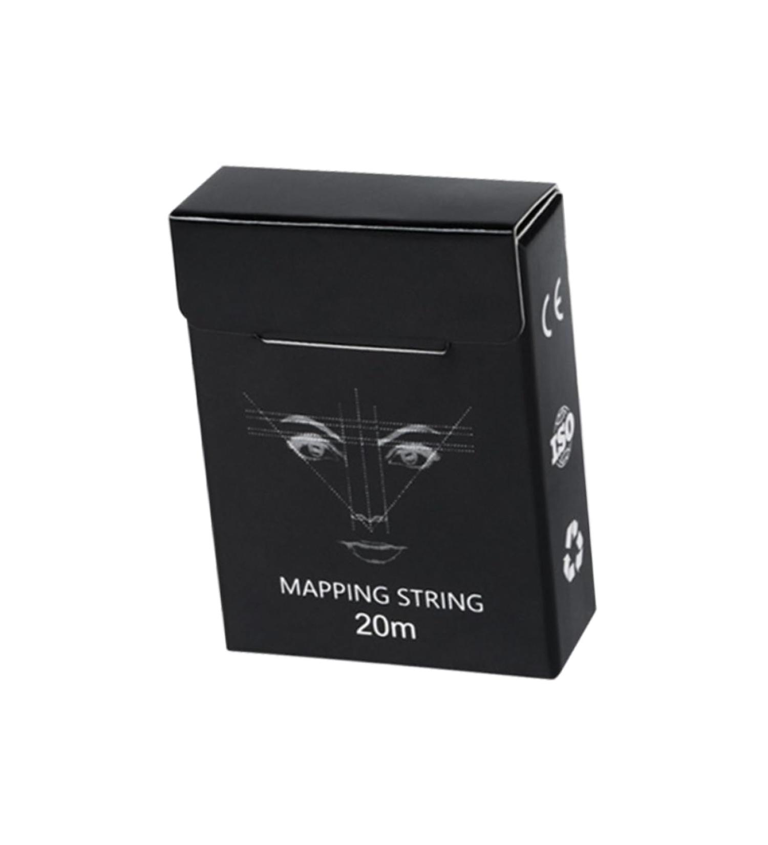NOLITOY 1box Eyebrow Tattooing Drawing Mapping Tools Ink Practical Measuring Embroidered Manual Supplies 6x4.5cm Black - Buy Online on GoSupps.com
