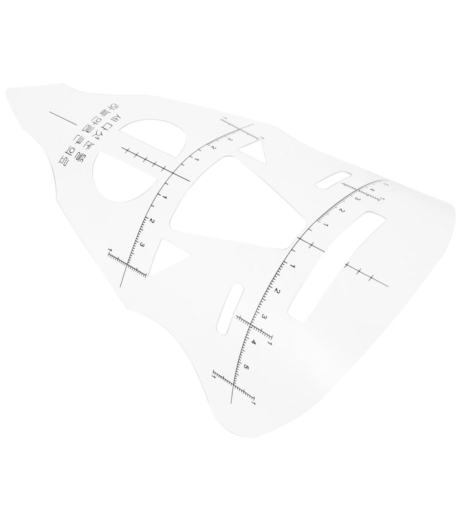 Outanaya 1pc Eyebrow Ruler Eyebrow Template Shaping Tool Makeup Tools Eyebrow Tracer Carved Tool Kit - Buy Online on GoSupps.com