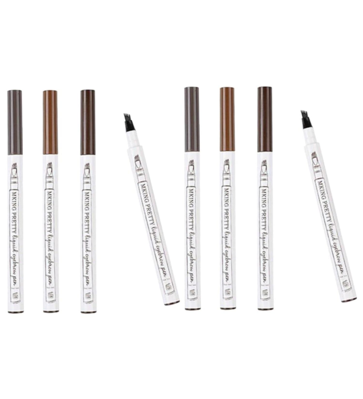 FRCOLOR 8 Pcs Waterproof Eyebrow Pen Waterproof Brow Pencil Eyebrow Pencil Eyebrow Trimming Makeup Miss 1 count (Pack of 1) As Shownx2pcs - Buy Online on GoSupps.com