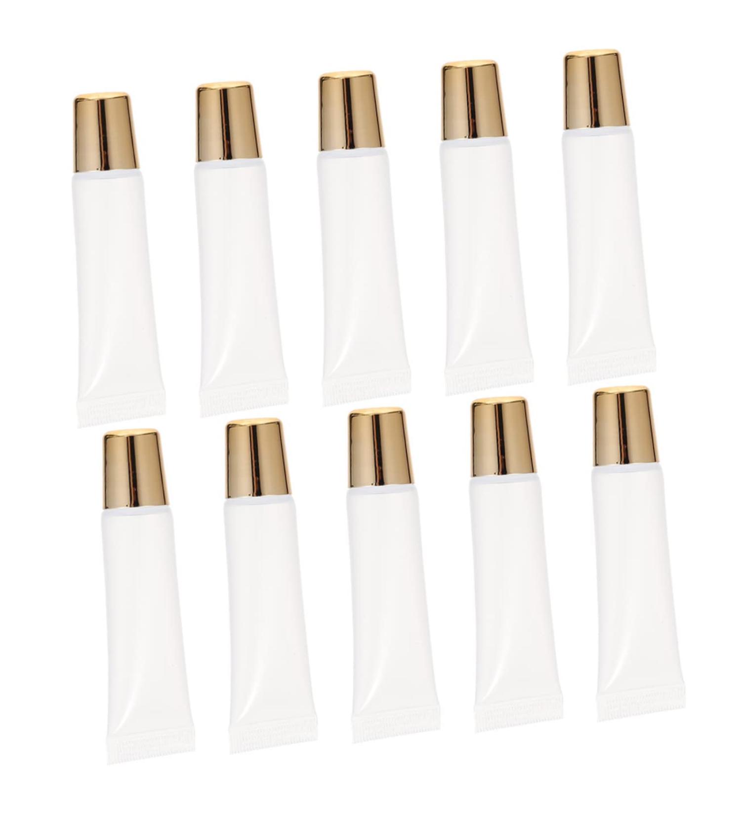 Beaupretty 1 Jeu Tubes Gloss Vides Contenants Transparente Couvercles Dor s Rechargeables Et Pour Lip Gloss Diy Et chantillons De Maquillage 50 Pi ces - Buy Online on GoSupps.com