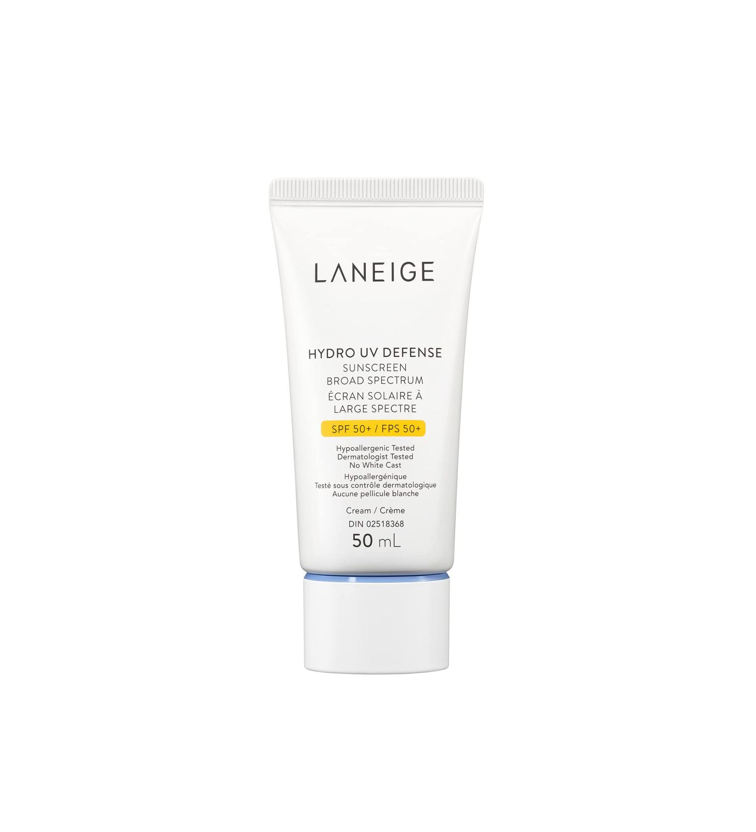 LANEIGE Hydro UV Defense SPF 50+: Lightweight Daily Non-Greasy Sunscreen for UVA & UVB Protection - Buy Online on GoSupps.com