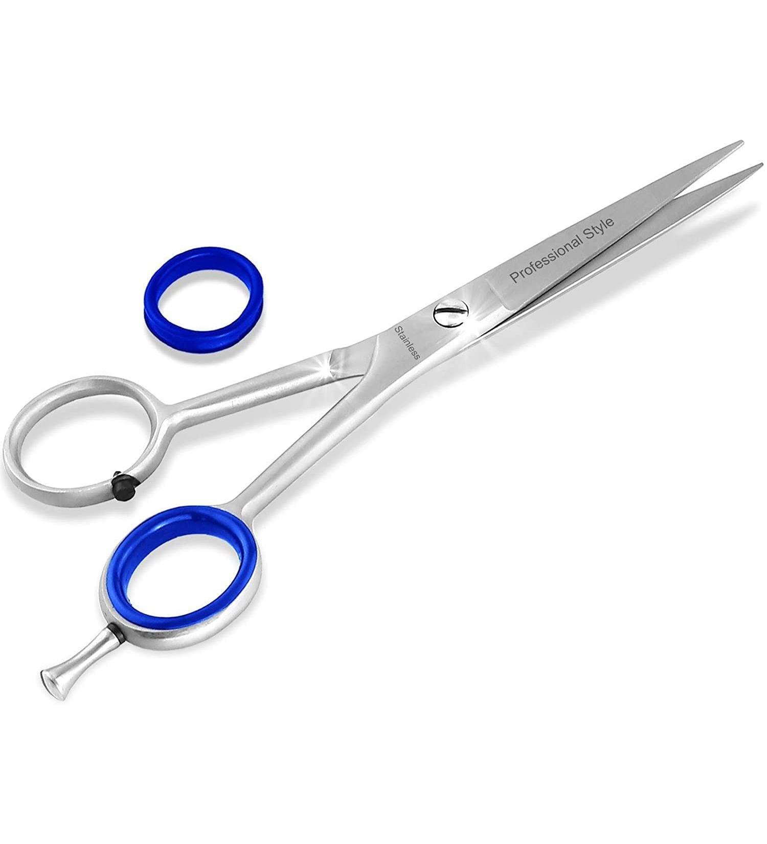 Professional Hair Scissors - Stainless Steel Hairdressing & Effilier Scissors (6 Inch) for a Perfect Cut - Rust-Free & Sharp Edge - Buy Online on GoSupps.com