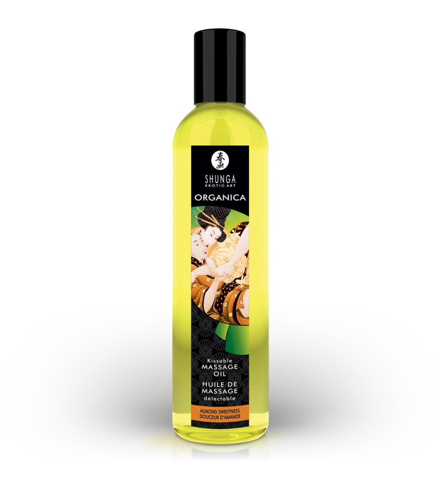 Shunga massage oil Organica Sweet Almond 1 pack (1 x 0.25 l) Almond 250 ml (1 pack)
